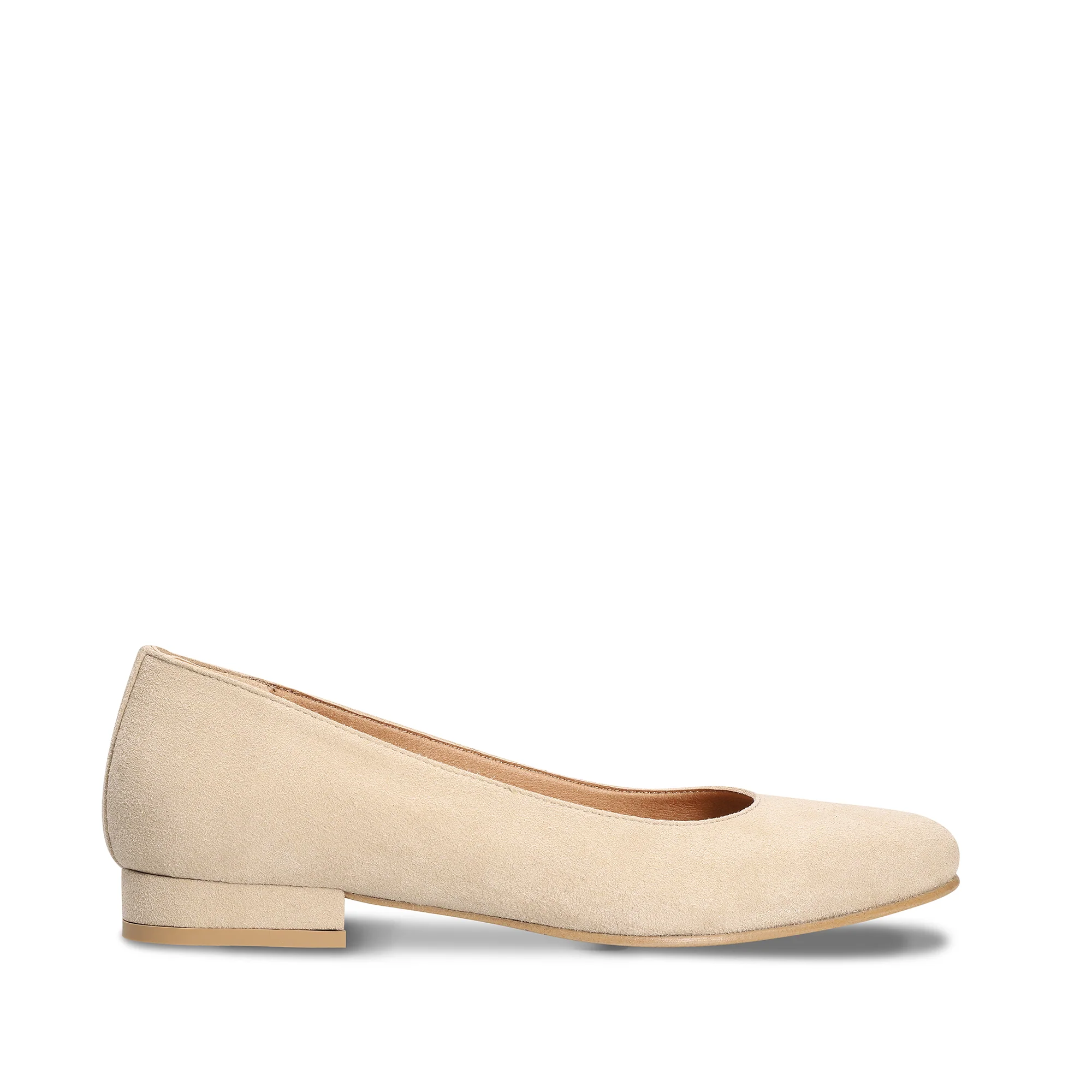 Fresia Beige Vegan Ballerinas