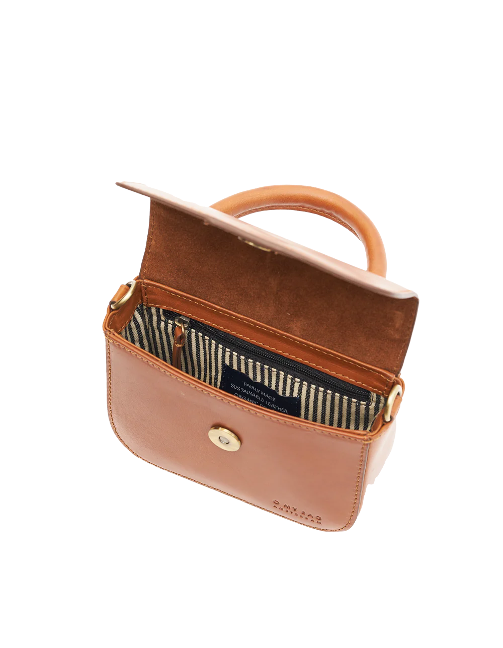 Nano Bag Classic Leather Cognac