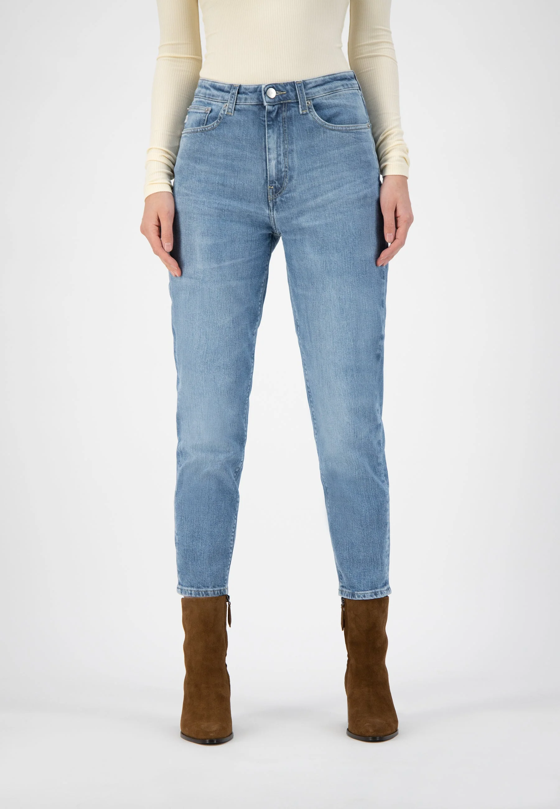Mams Stretch Tapered Jeans Old Stone
