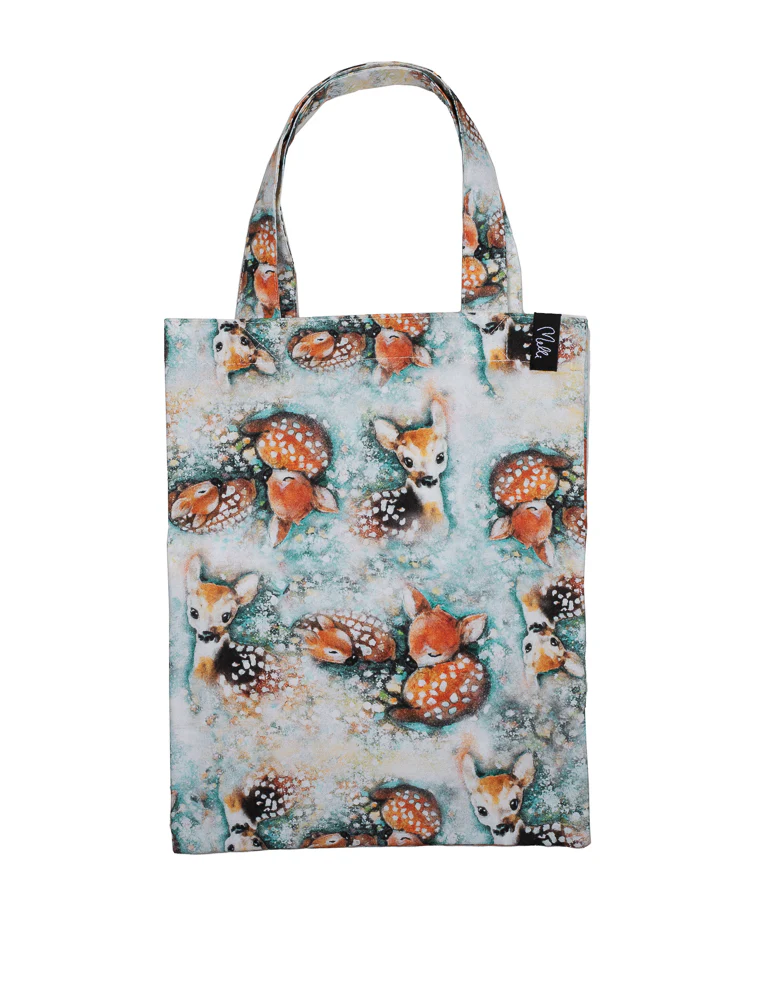 Cotton Bag Bambis Jade / Mallow