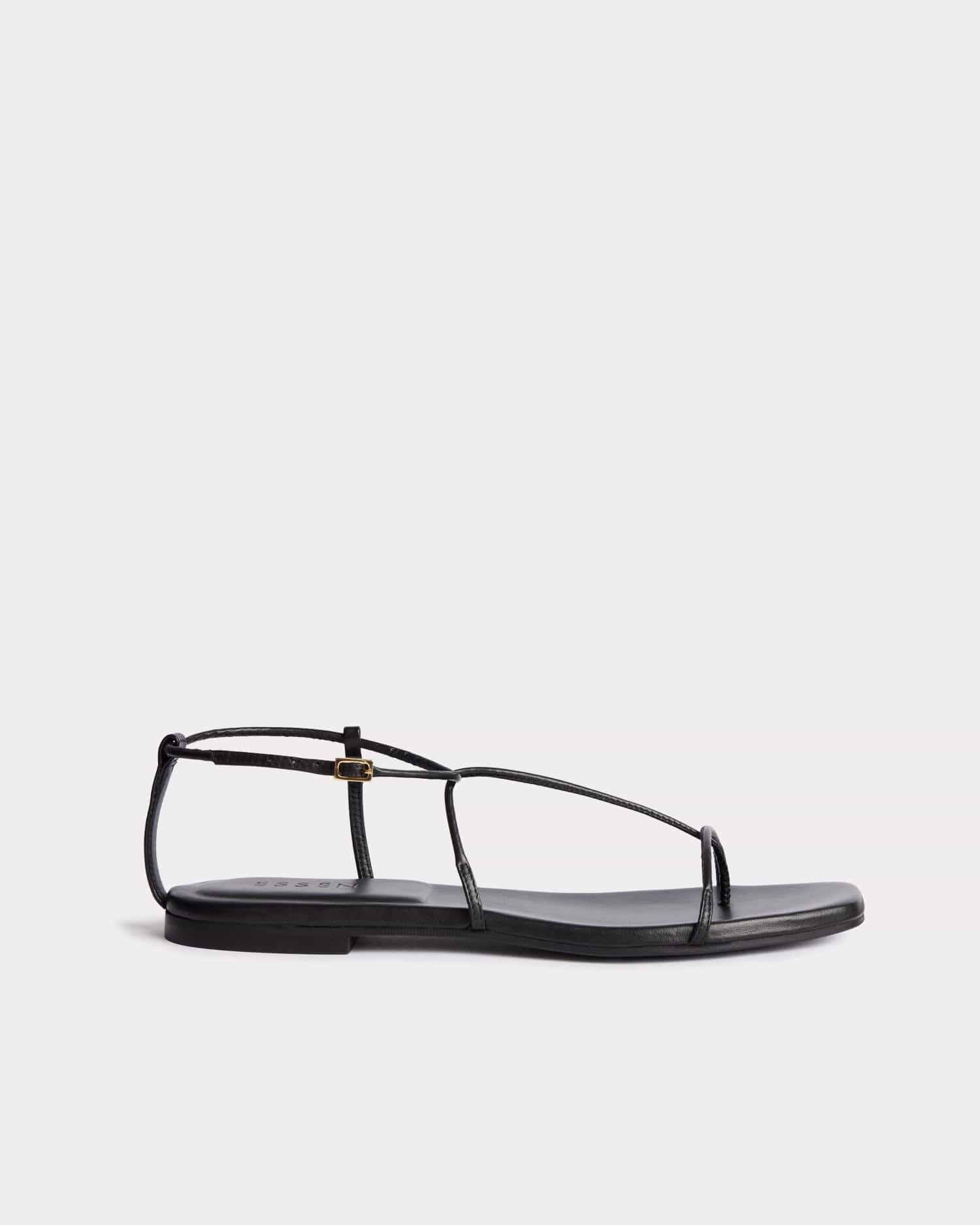 The Evening Sandal Black