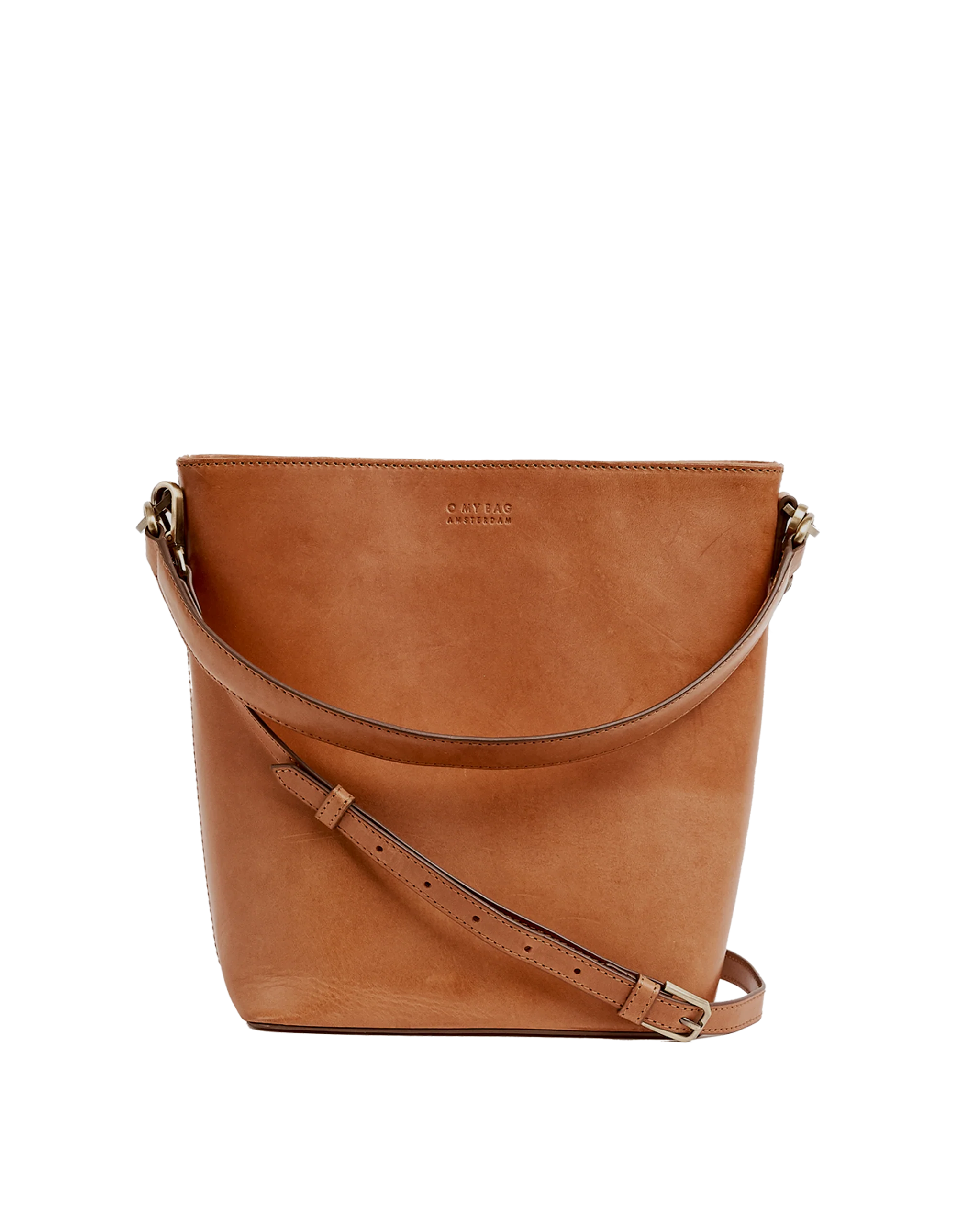 Bobbi Bucket Bag Maxi Cognac Classic Leather