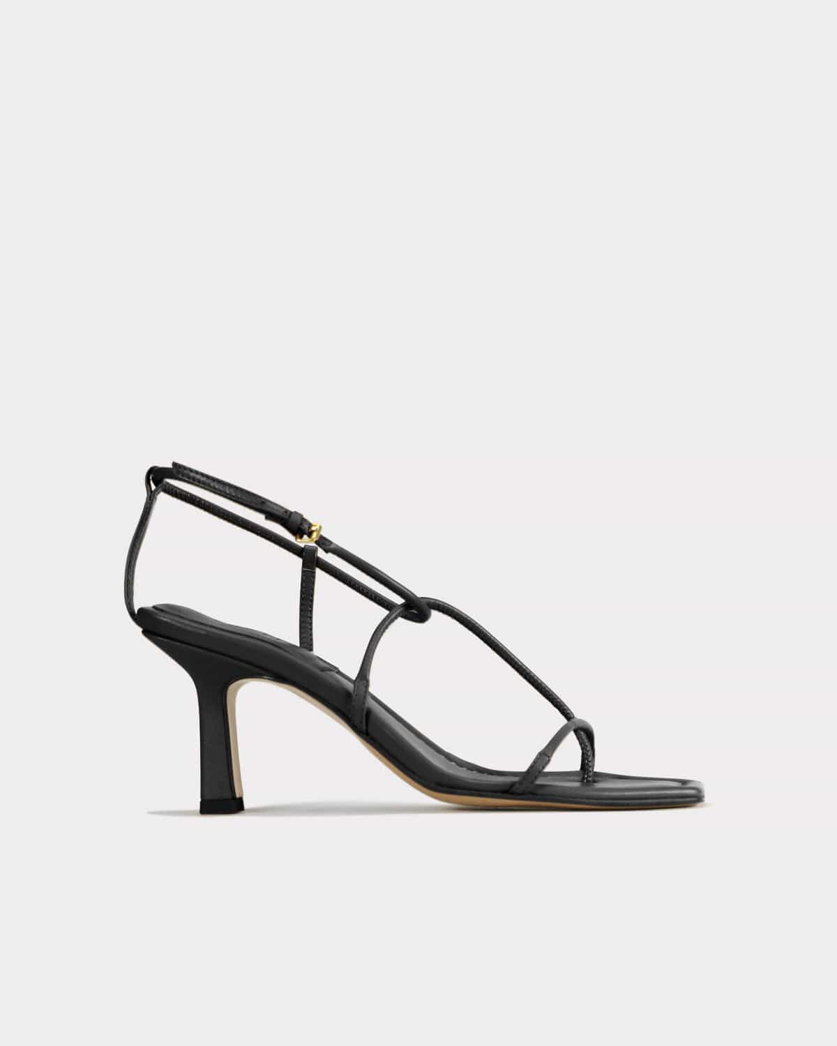 The Strappy Sandal Black