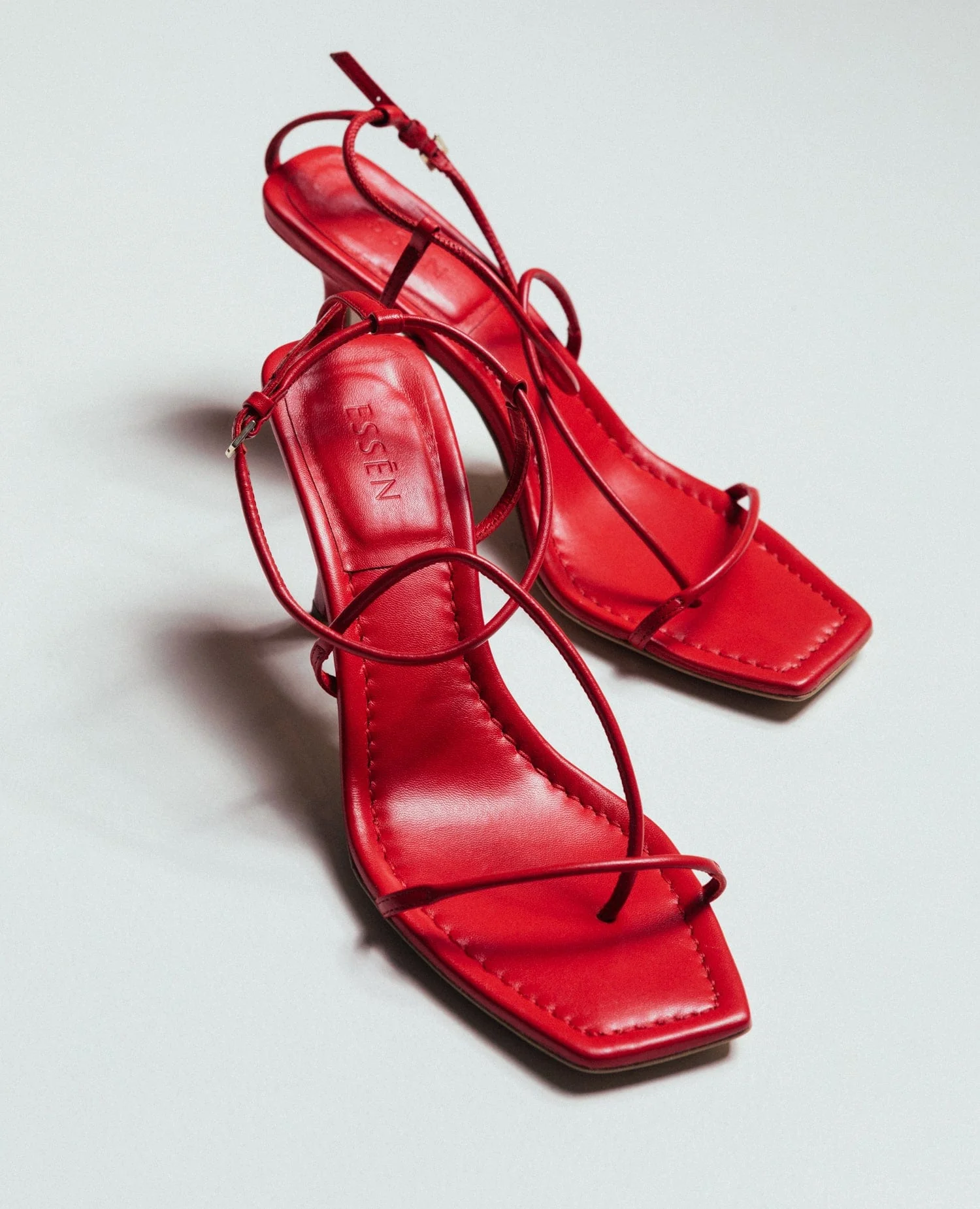 The Strappy Sandal Red