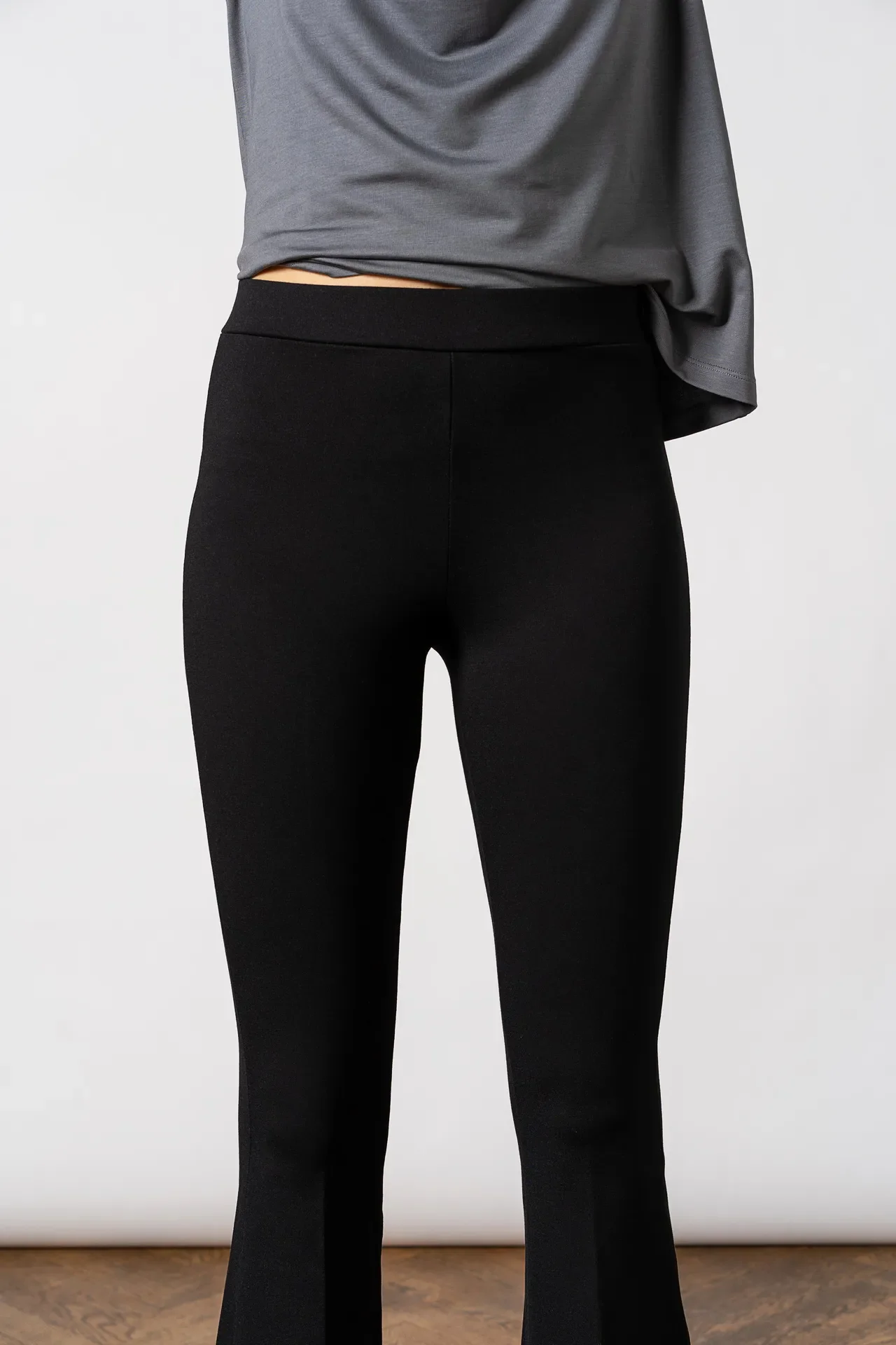 Lana Flare Pant Black
