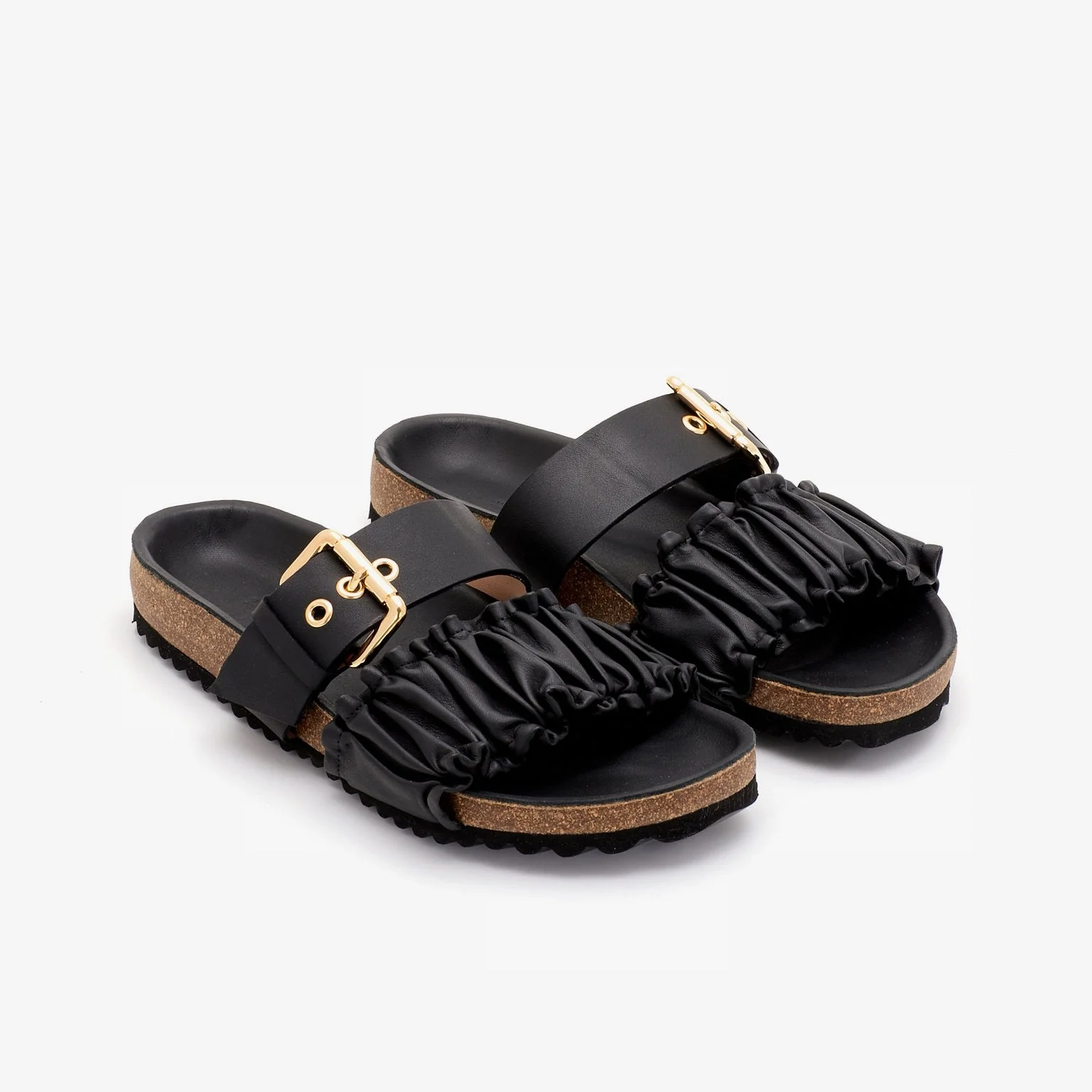 Iris Fussbett Sandal Black