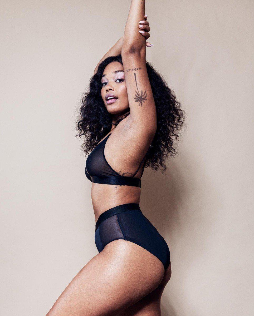 Mesh Bralette Mesh Mania Black