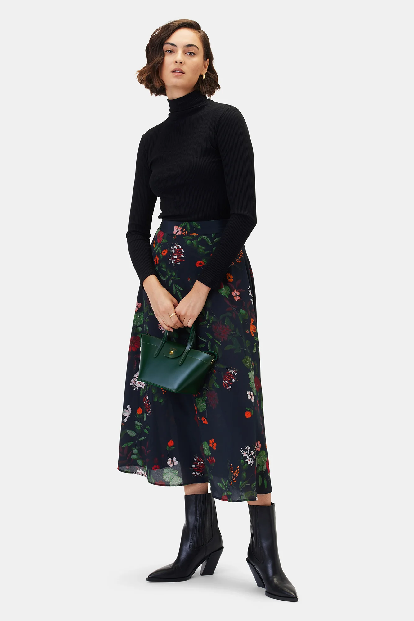 Lance Pierres Miniprism 01 Body Tote - Forest Green