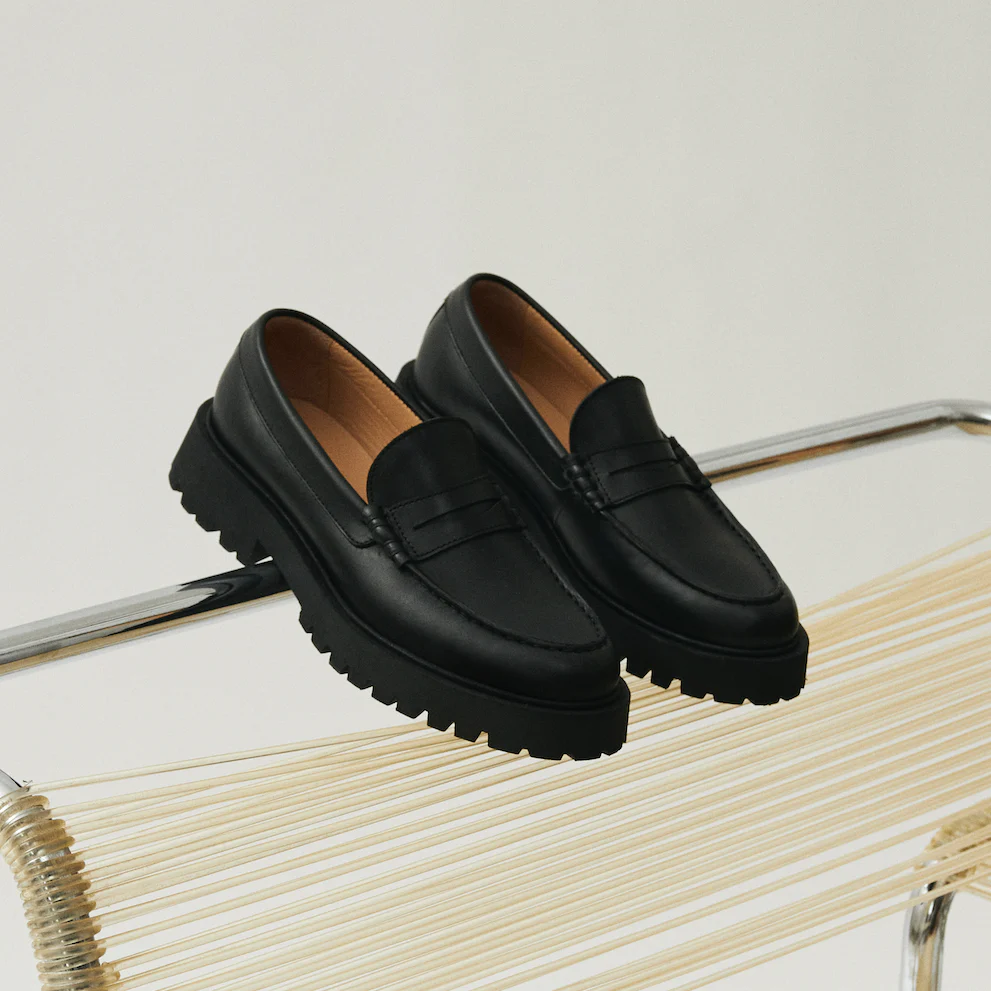 Dexter Leather Loafers Black