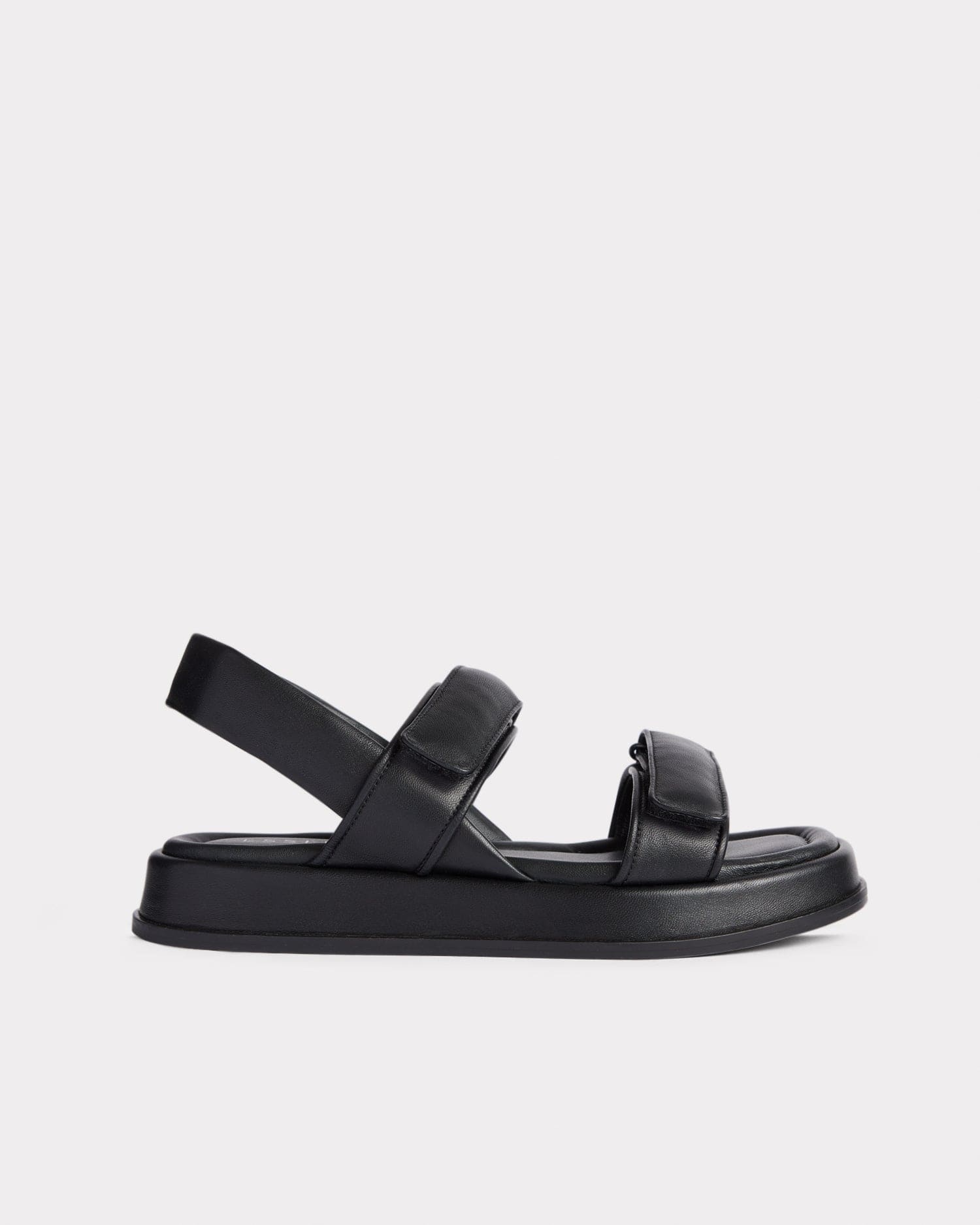 The Sporty Sandal Black