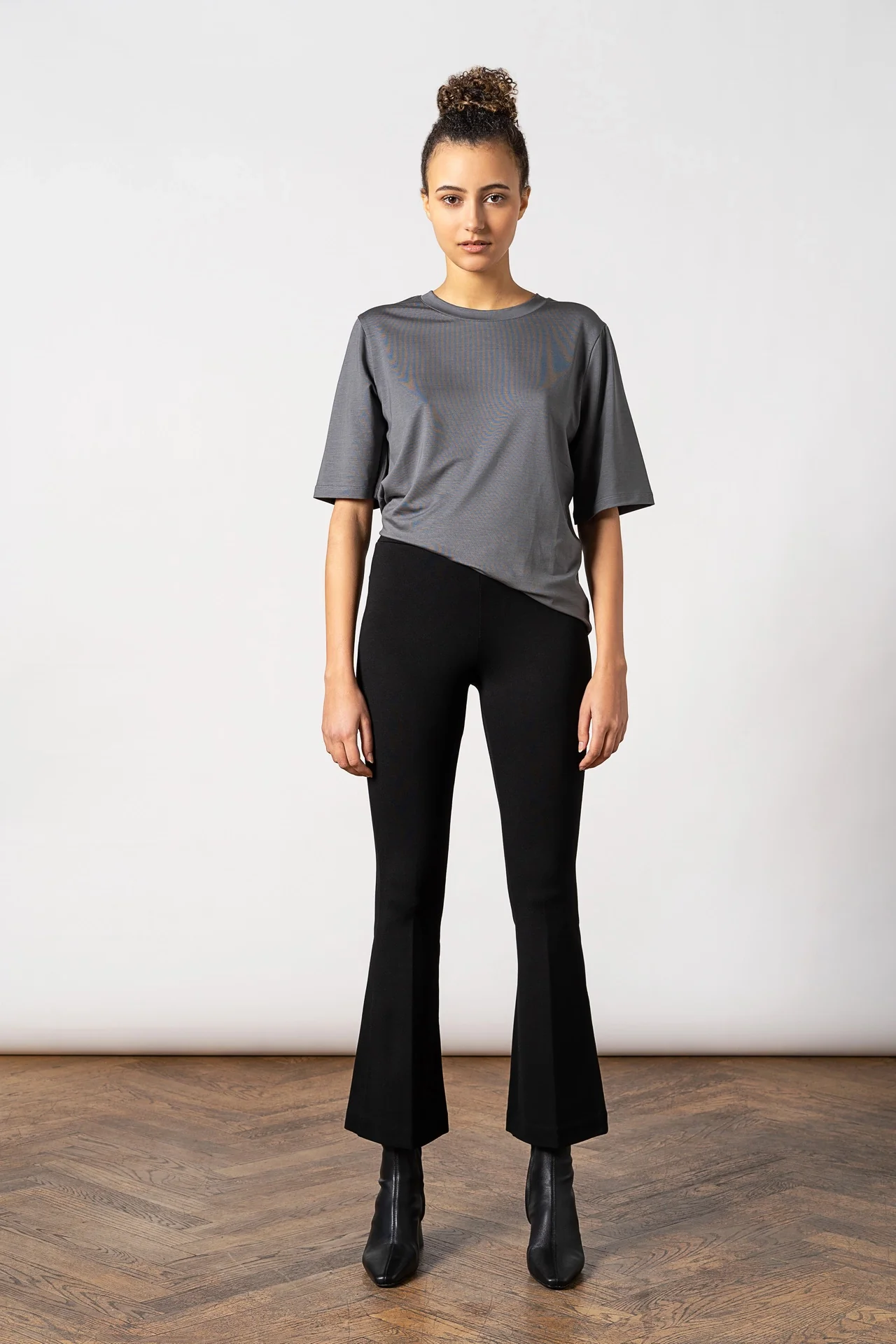 Lana Flare Pant Black