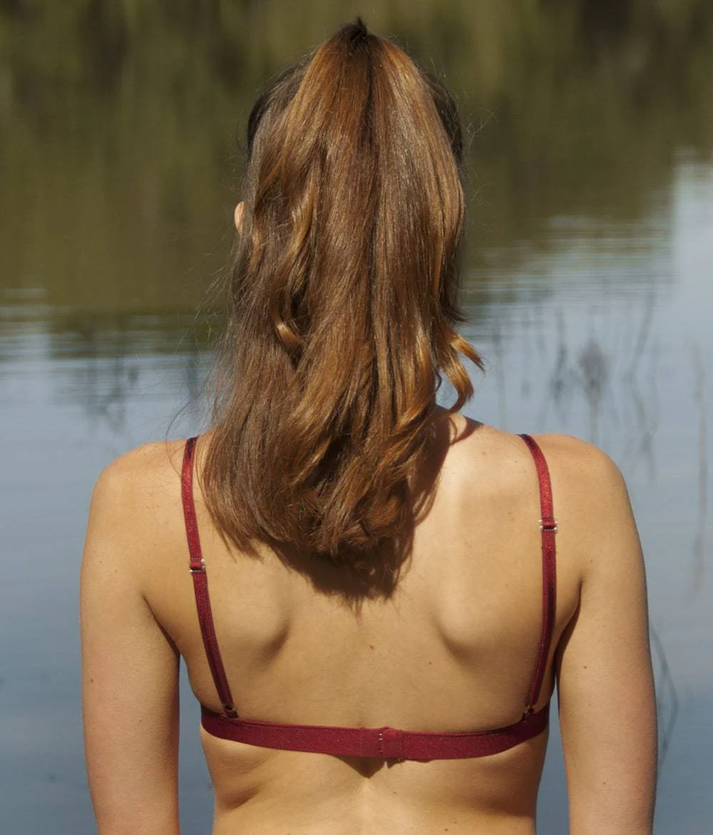 Dawa Bra Dark Red