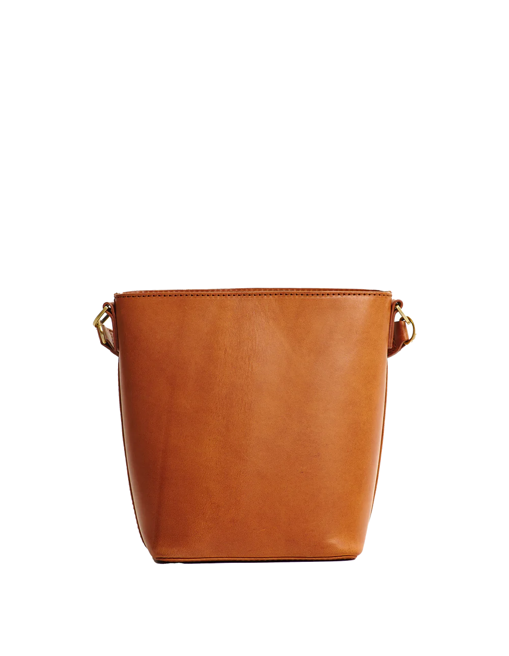 Bobbi Bucket Bag Midi Cognac Classic Leather