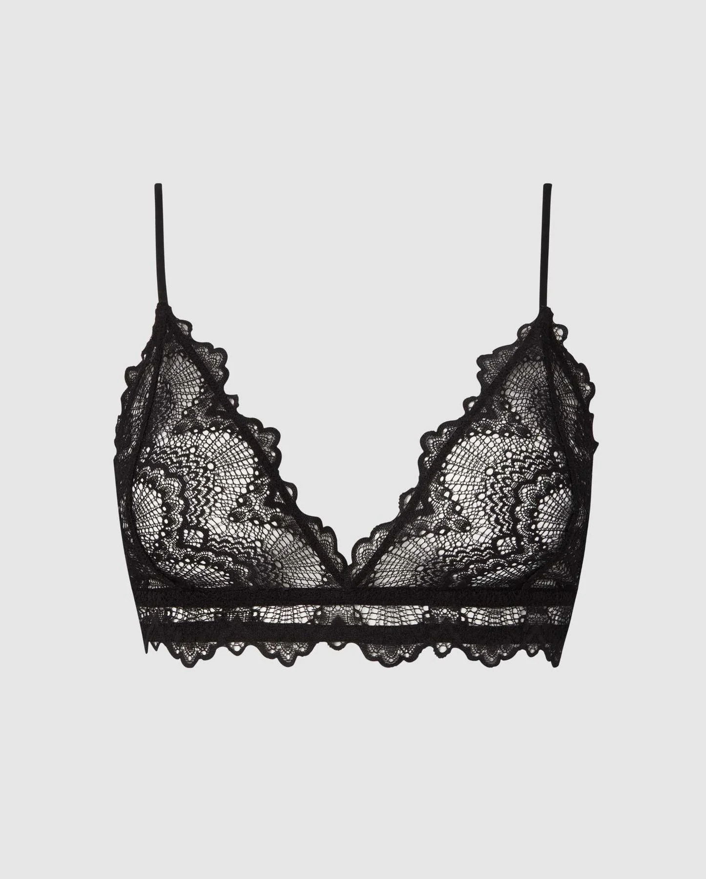 Lace Bralette Saboteur Black