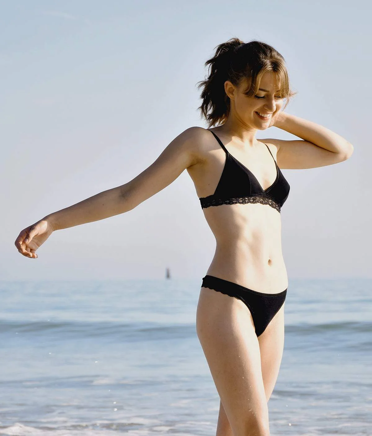 G-String Elle Black Liquorice