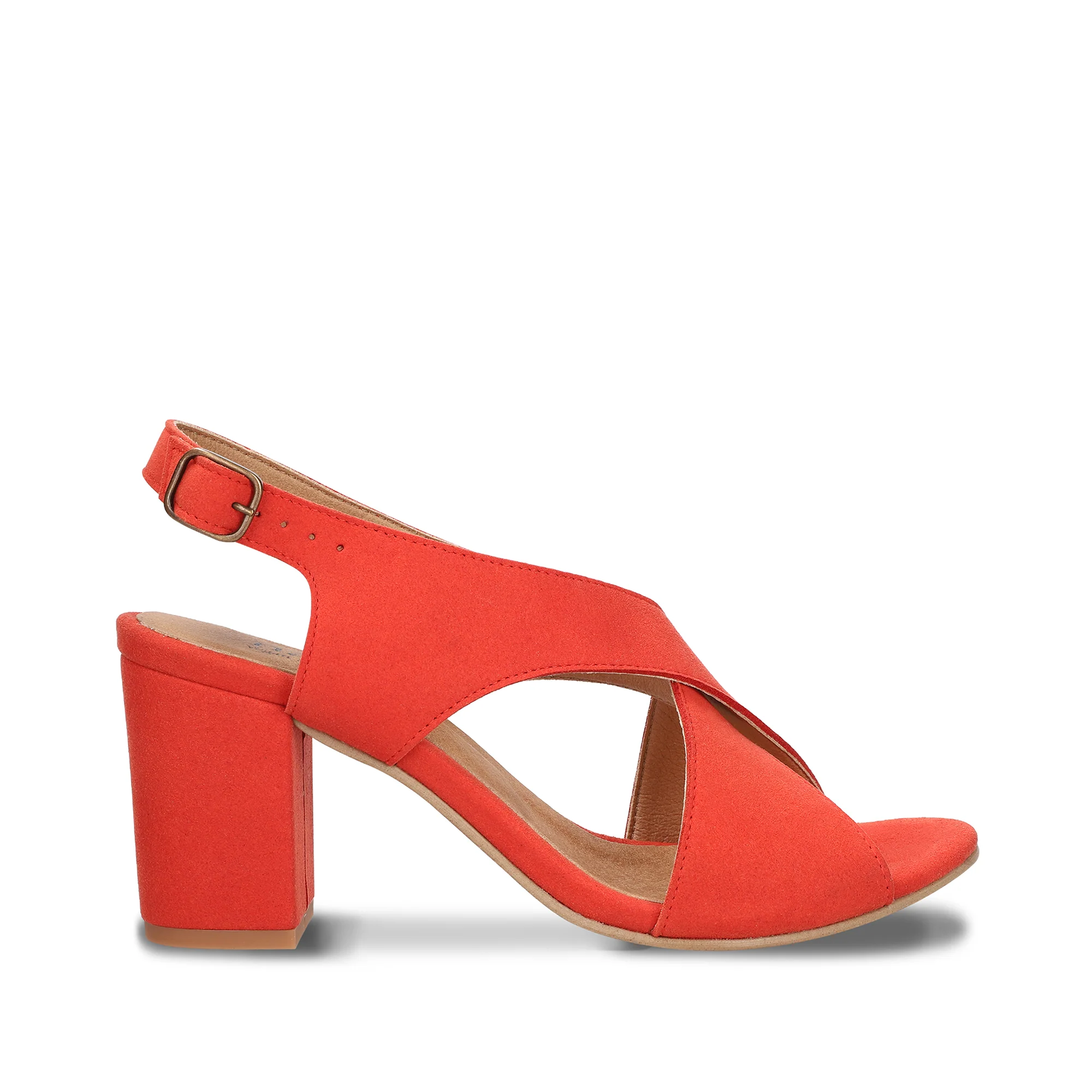 Jasmin Red Vegan Heels