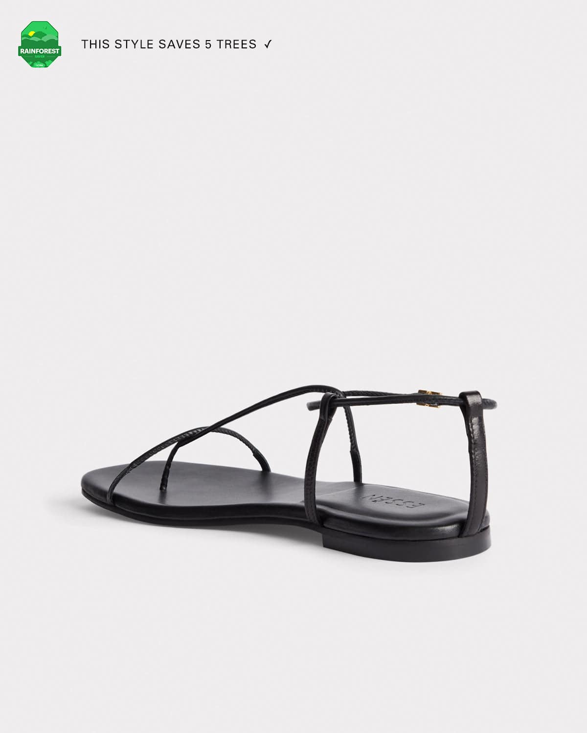 The Evening Sandal Black