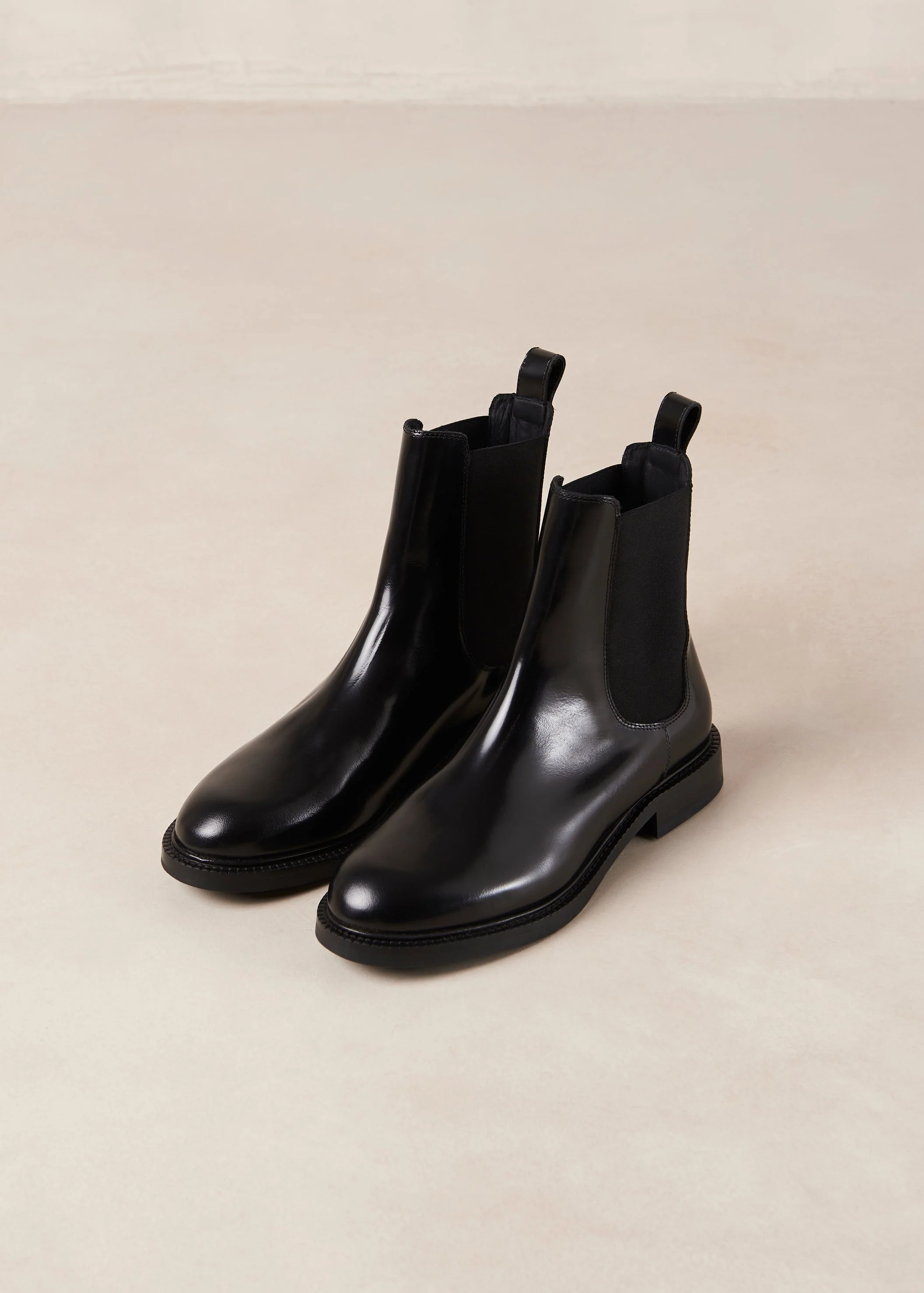 Lanz Leather Ankle Boots Black