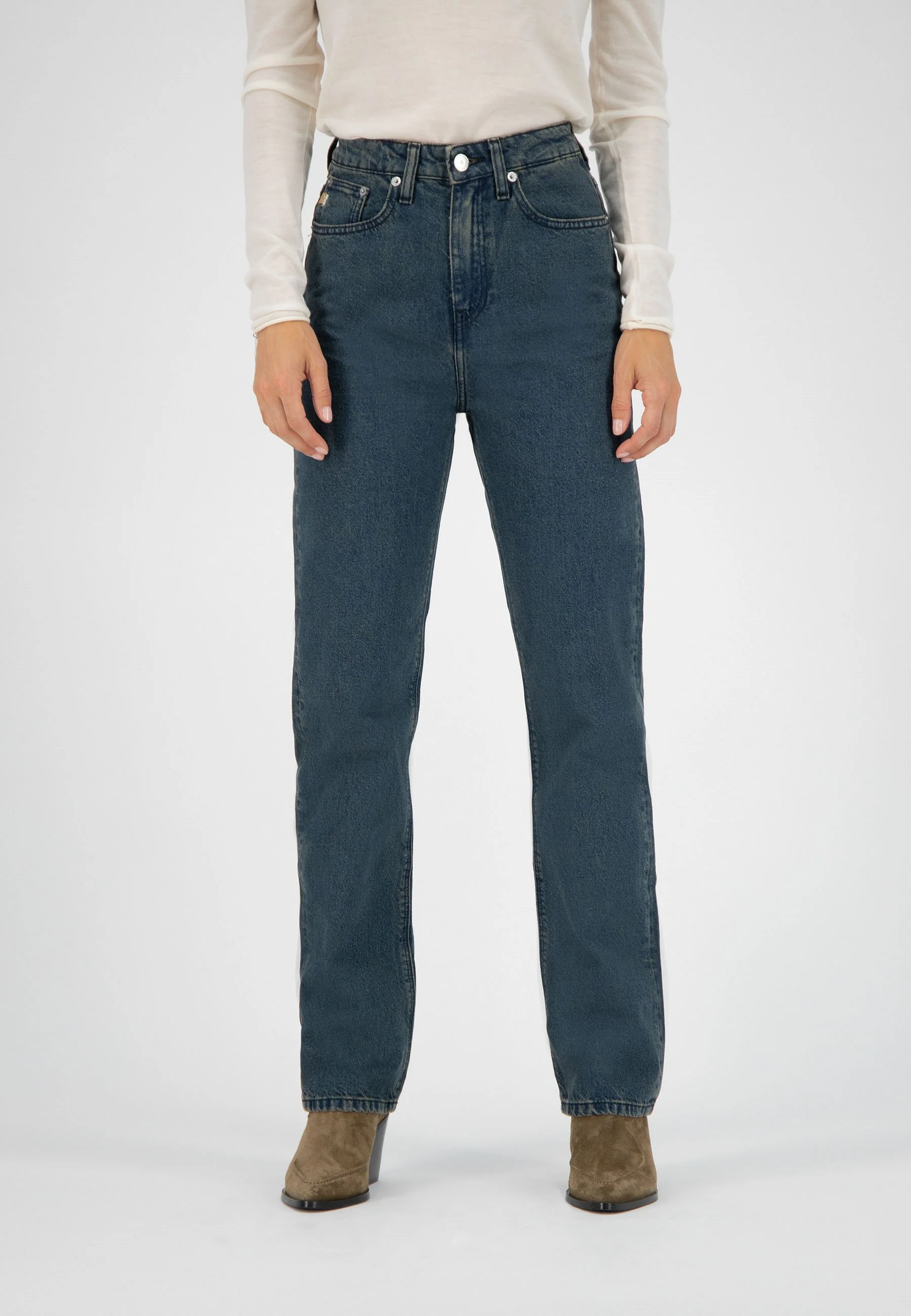 Relax Rose Jeans Whale Blue