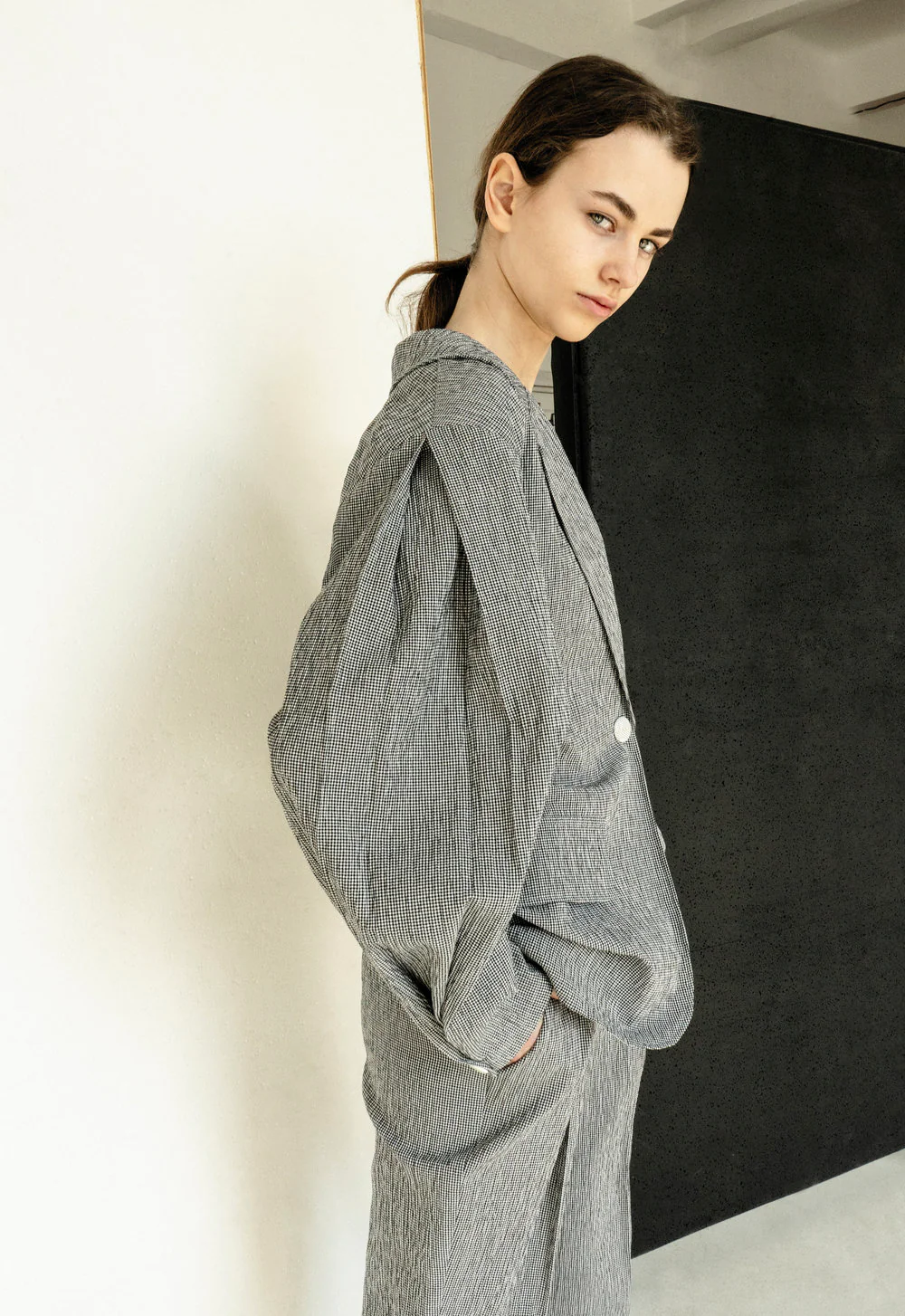 Gentlewoman Micro Vichy Suit