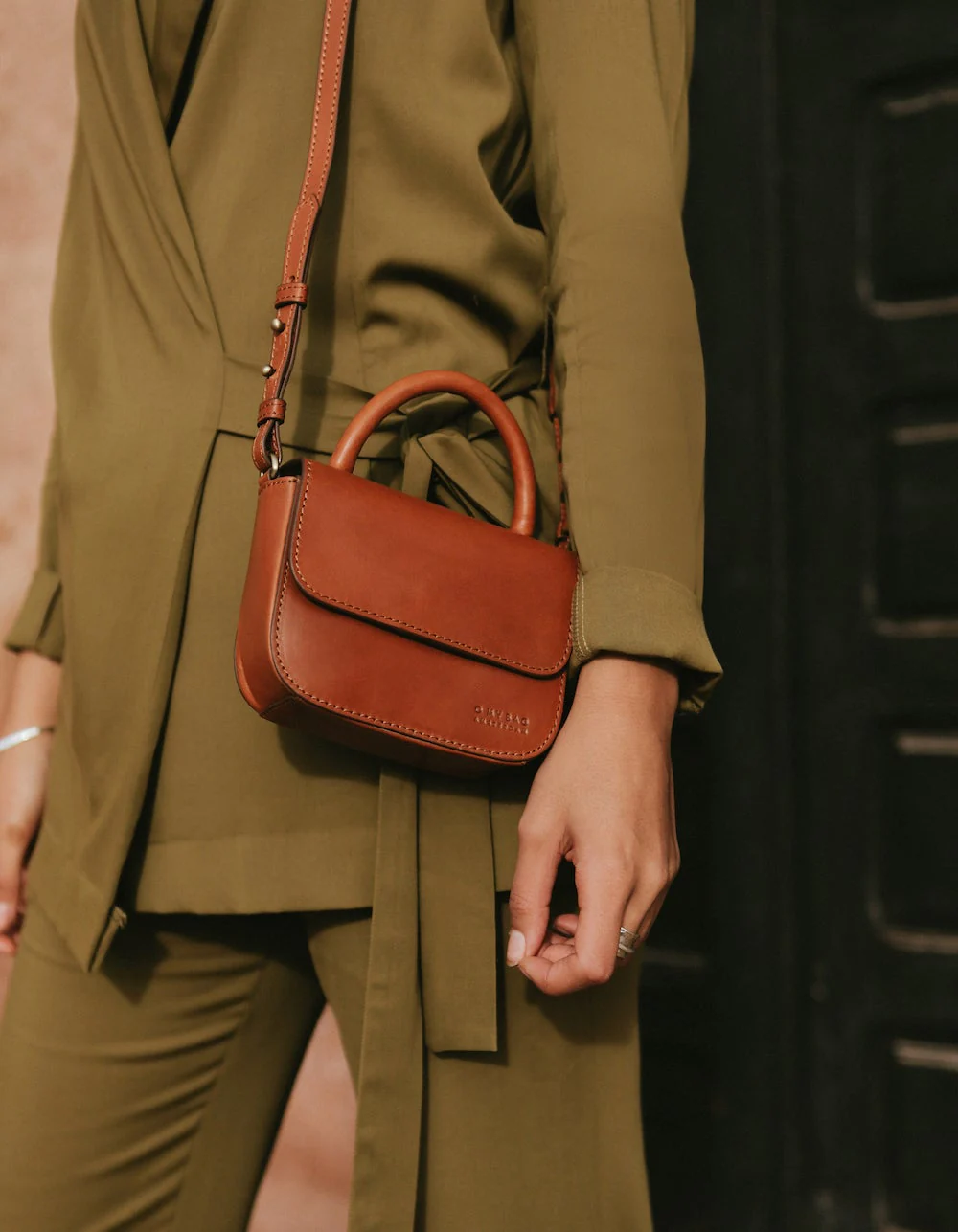 Nano Bag Classic Leather Cognac