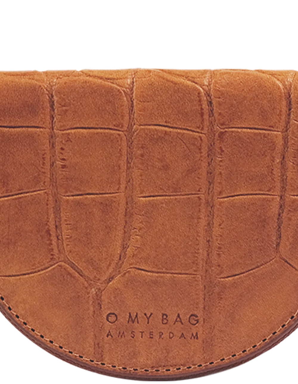 Laura Coin Purse Classic Croco Cognac