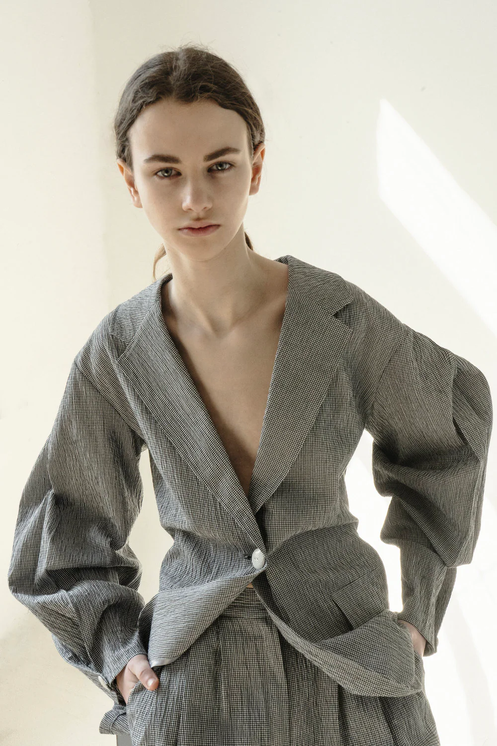 Gentlewoman Micro Vichy Suit