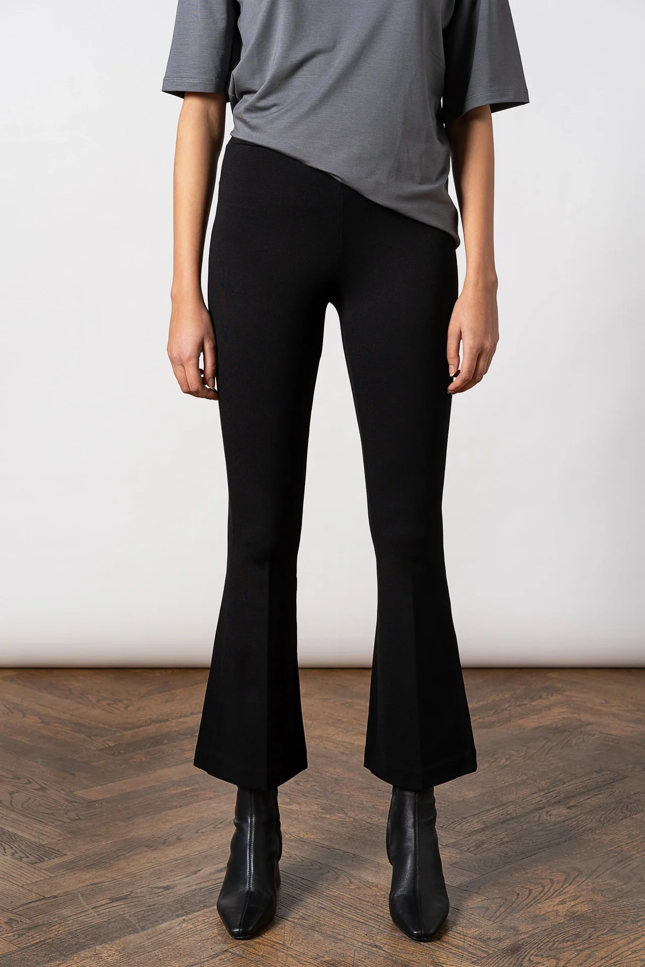 Lana Flare Pant Black