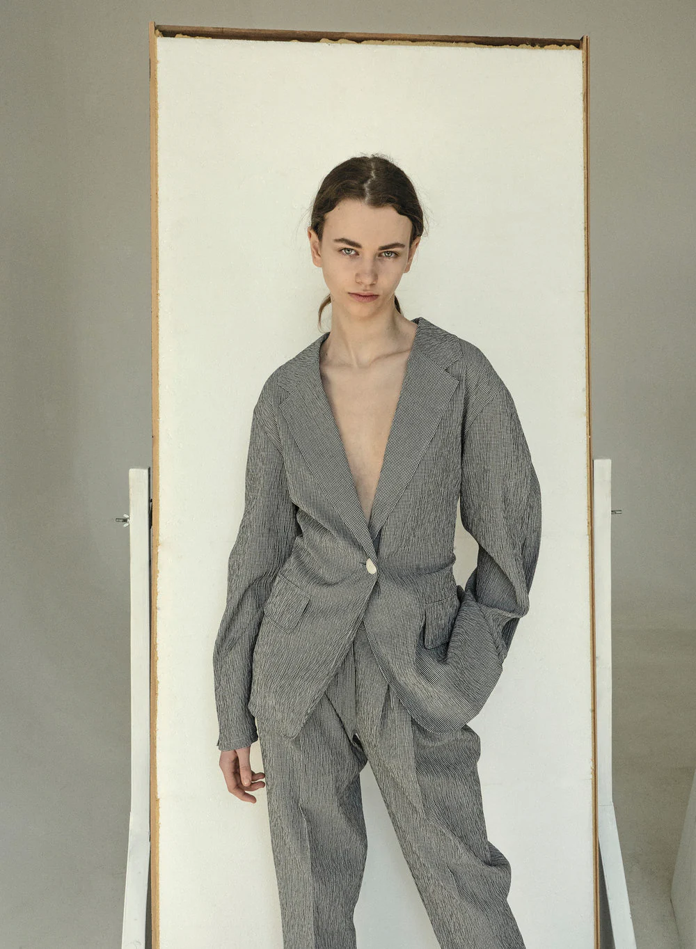 Gentlewoman Micro Vichy Suit