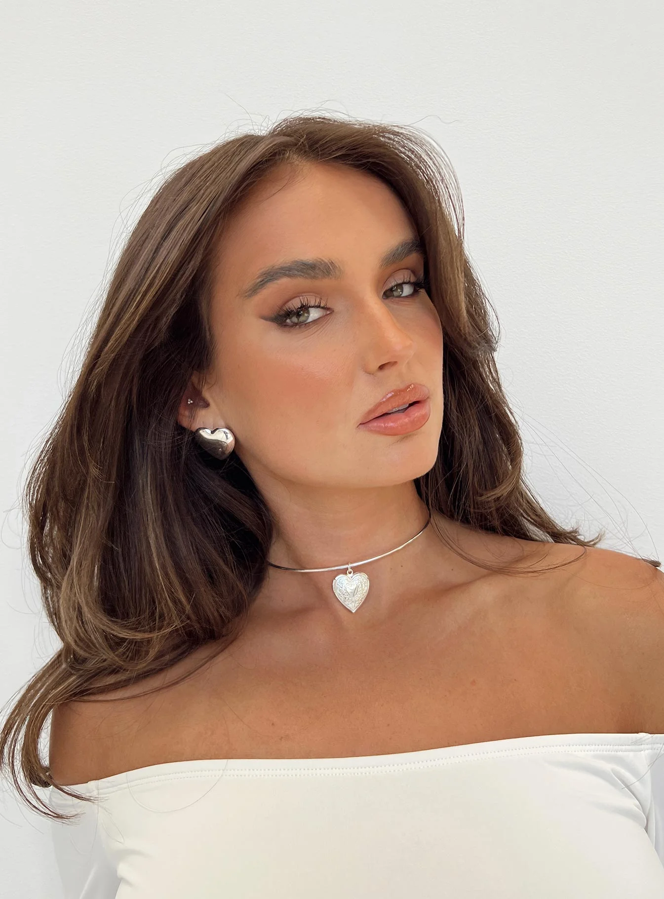 Blanche Necklace Silver