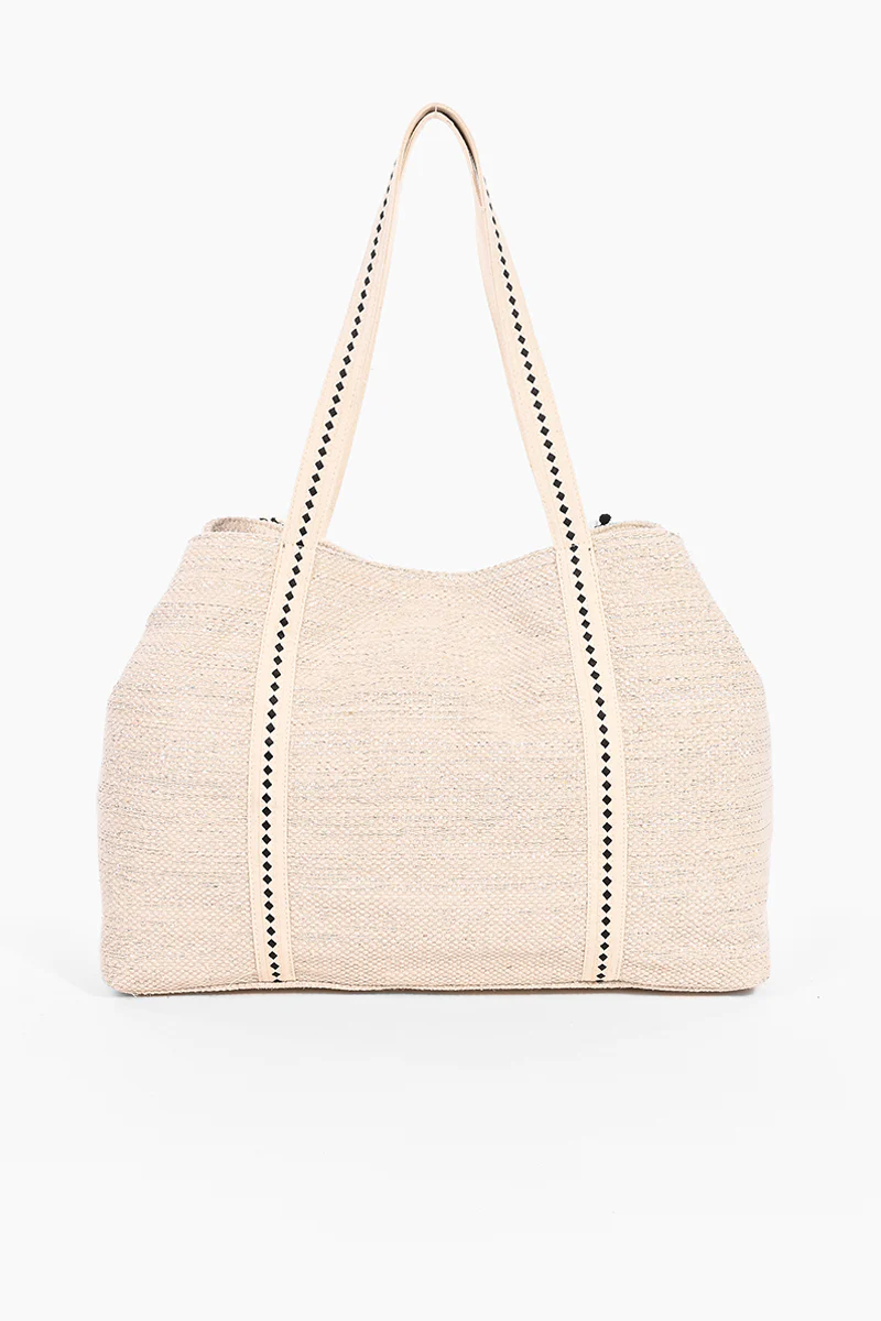 Golden Glam Hand Beaded Metallic  Tote