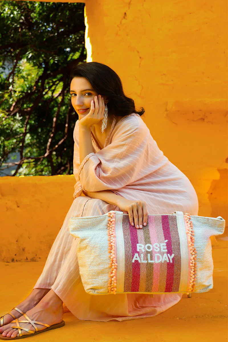 Rose All Day Pink Large Tote