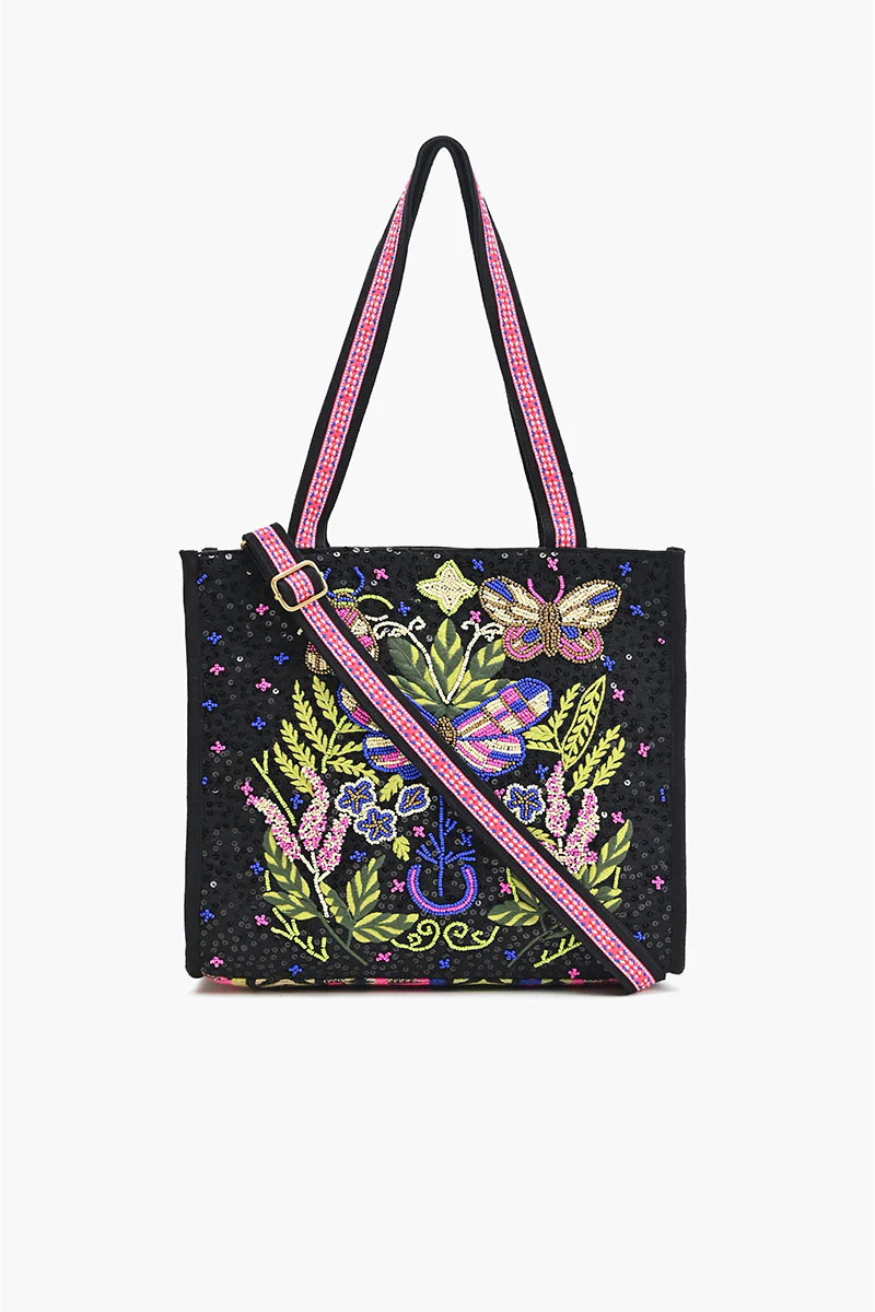 Midnight in the Garden Mini Tote