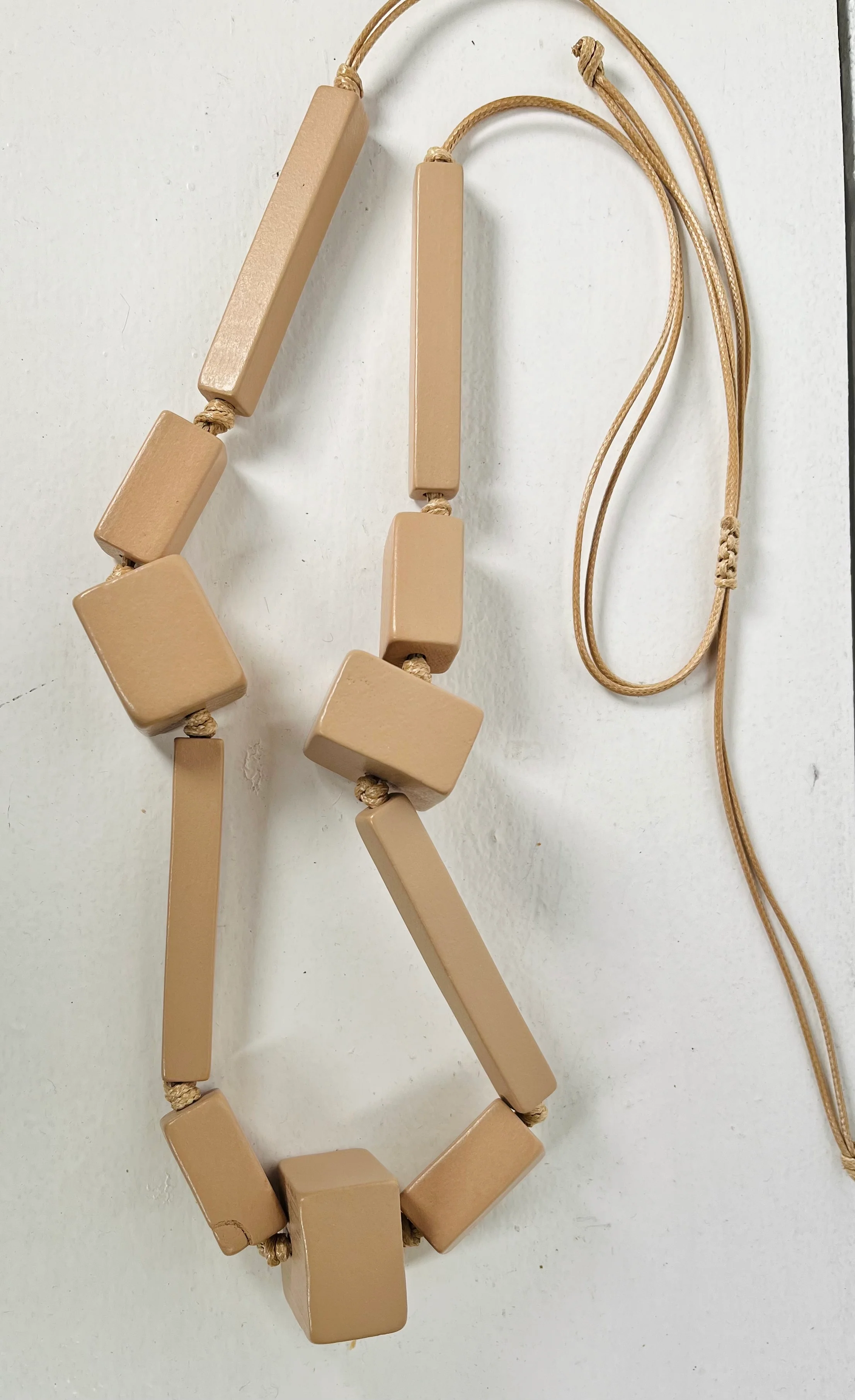 Washington Block Necklace - Natural