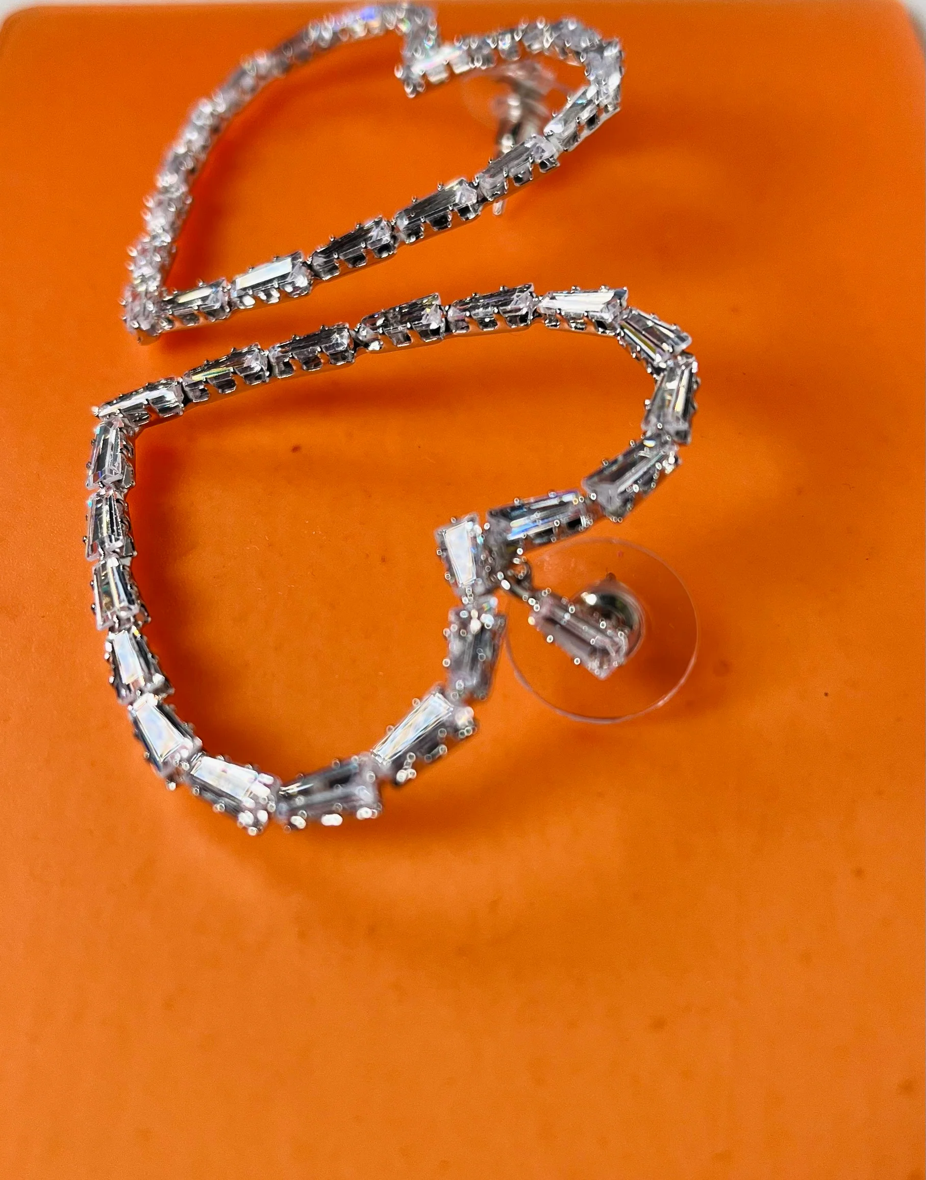 Joanne Diamante Heart Earrings