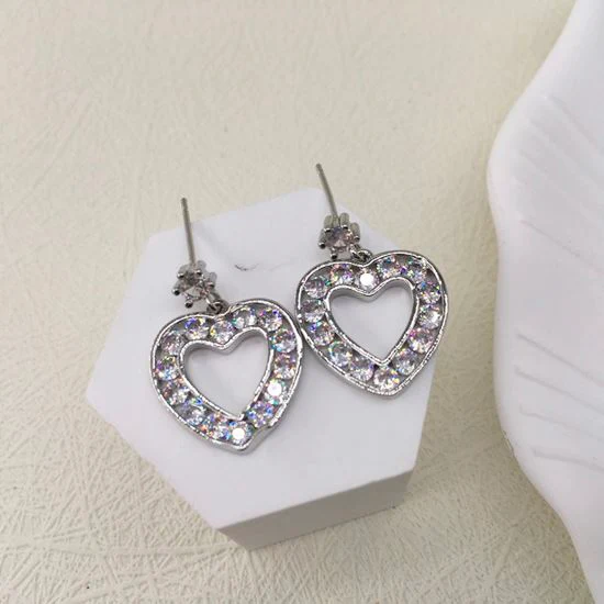 Glowing Heart Earrings