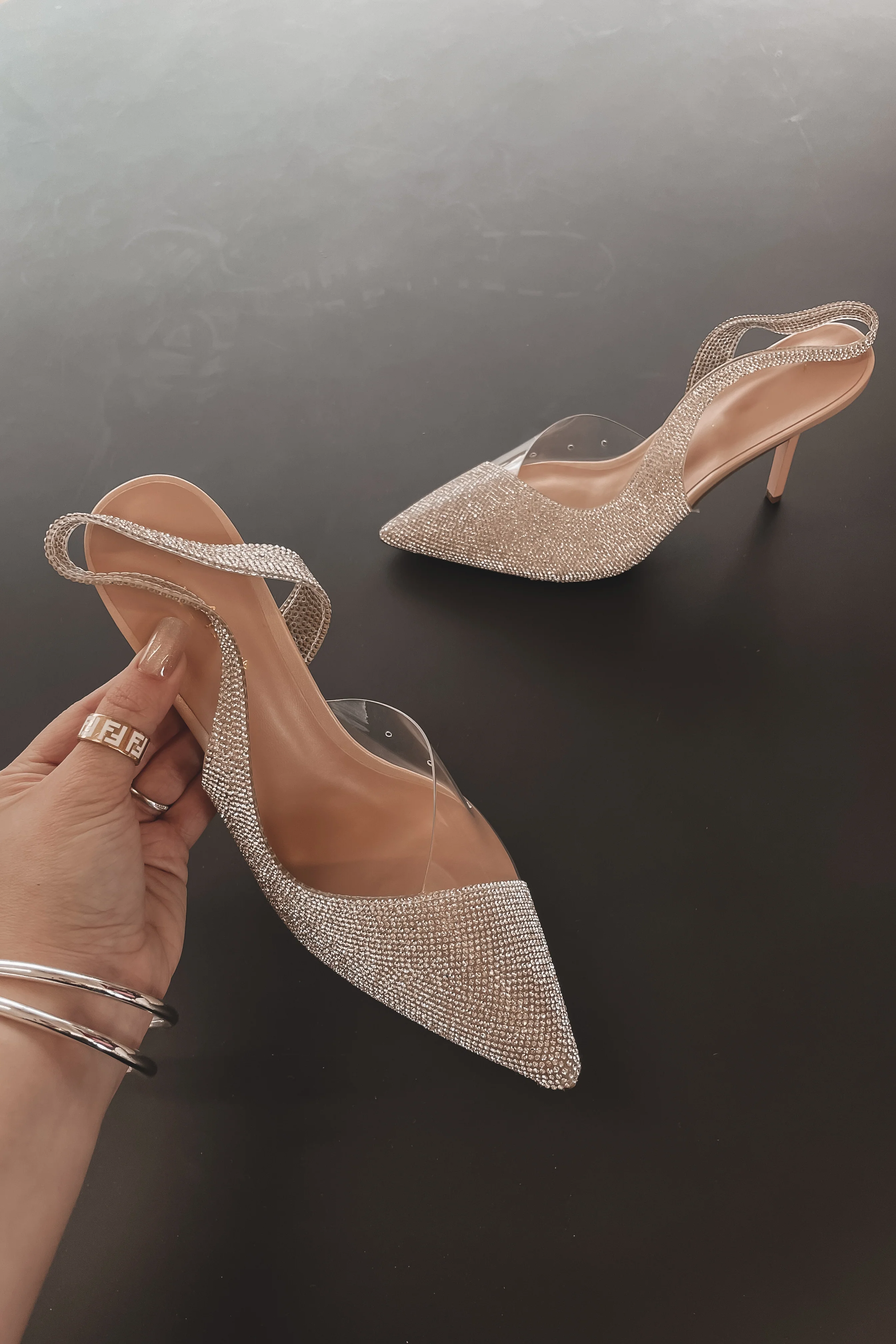 HOLIDAY DEAL   Dazzling Night Out Sling Back Heel