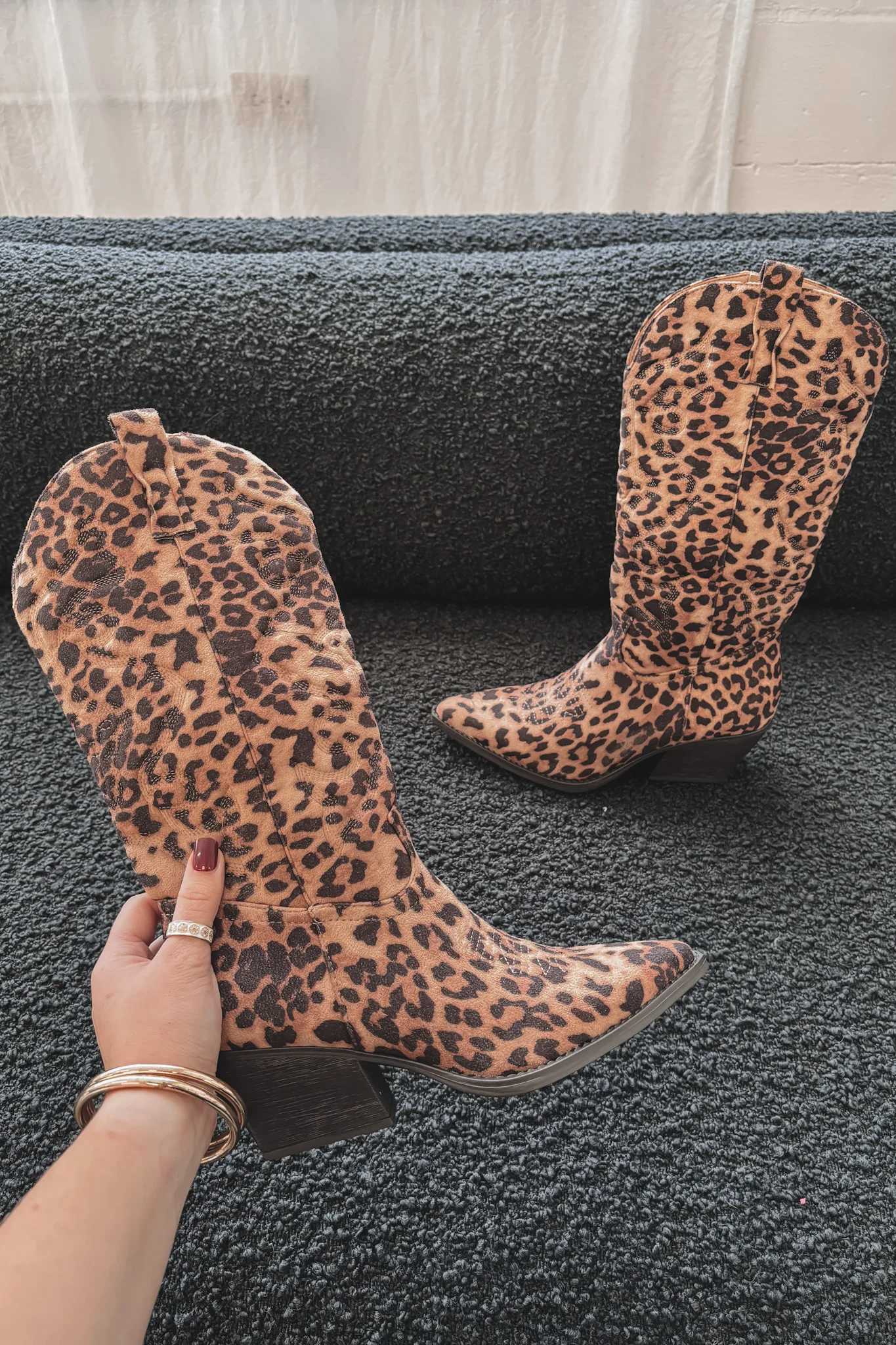 Got A Wild Side Leopard Western Boot