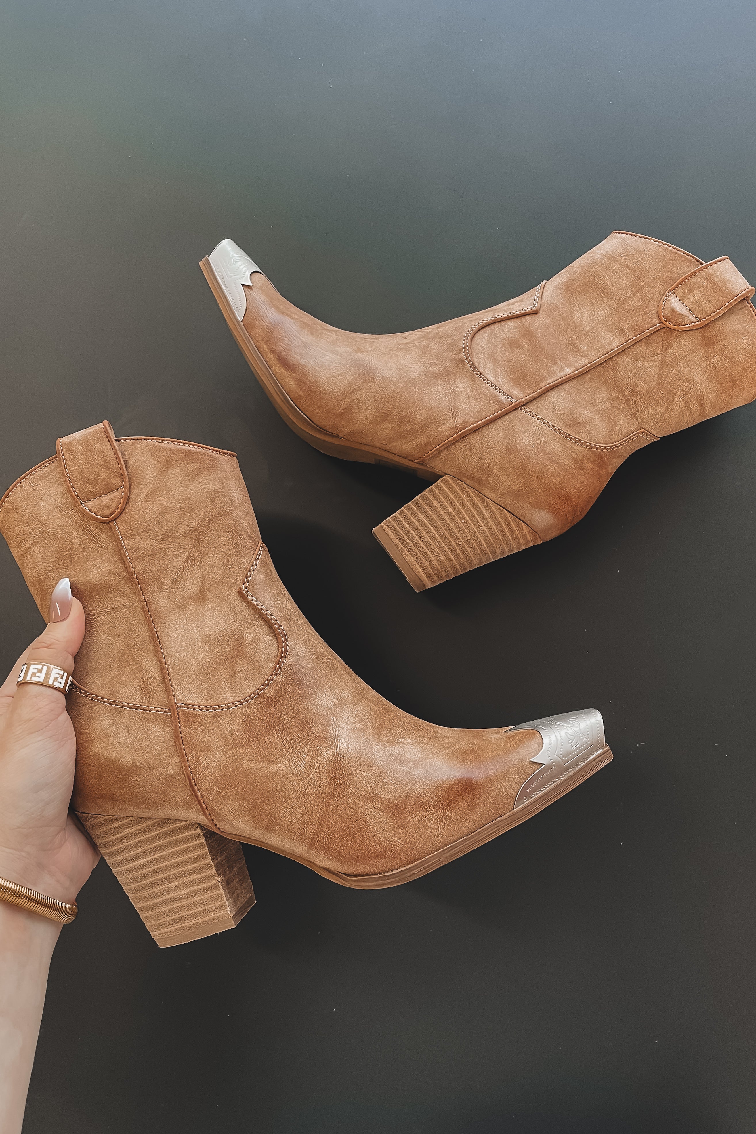 Walking In A Western Way Natural Boots