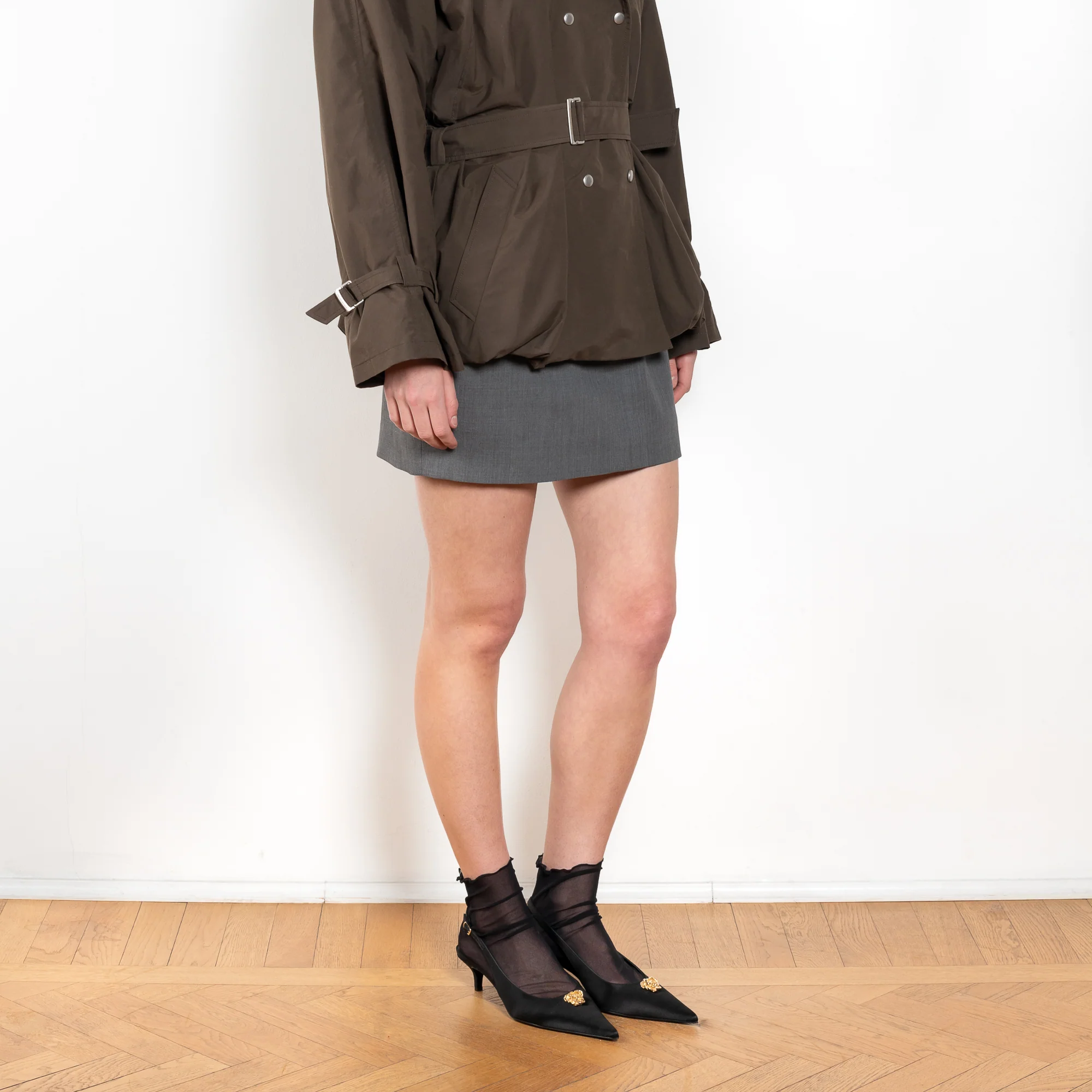 Slingback Kitten Heels