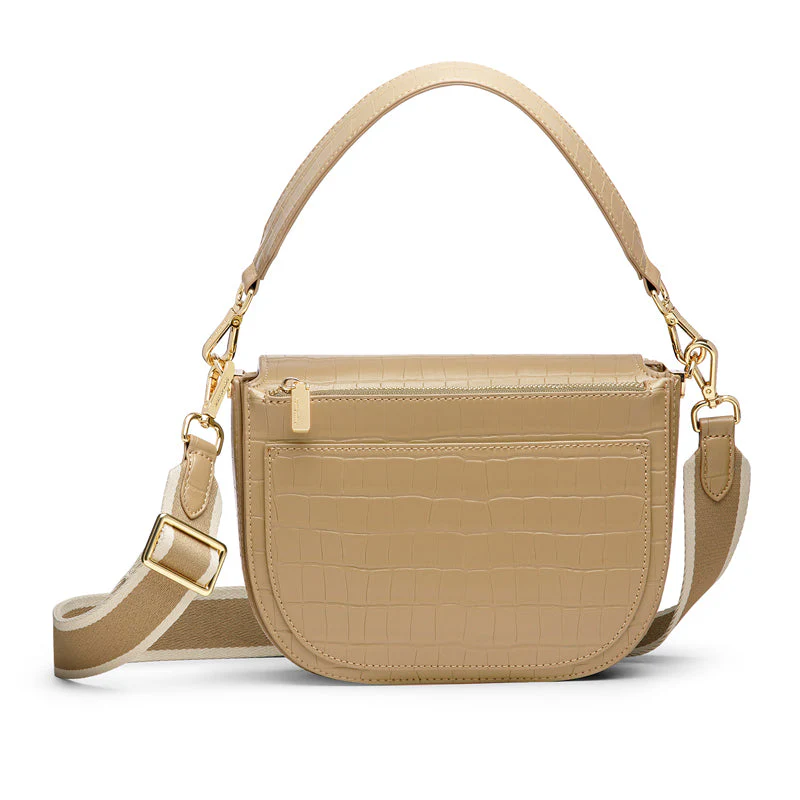 Gaia Crossbody Saddle Bag