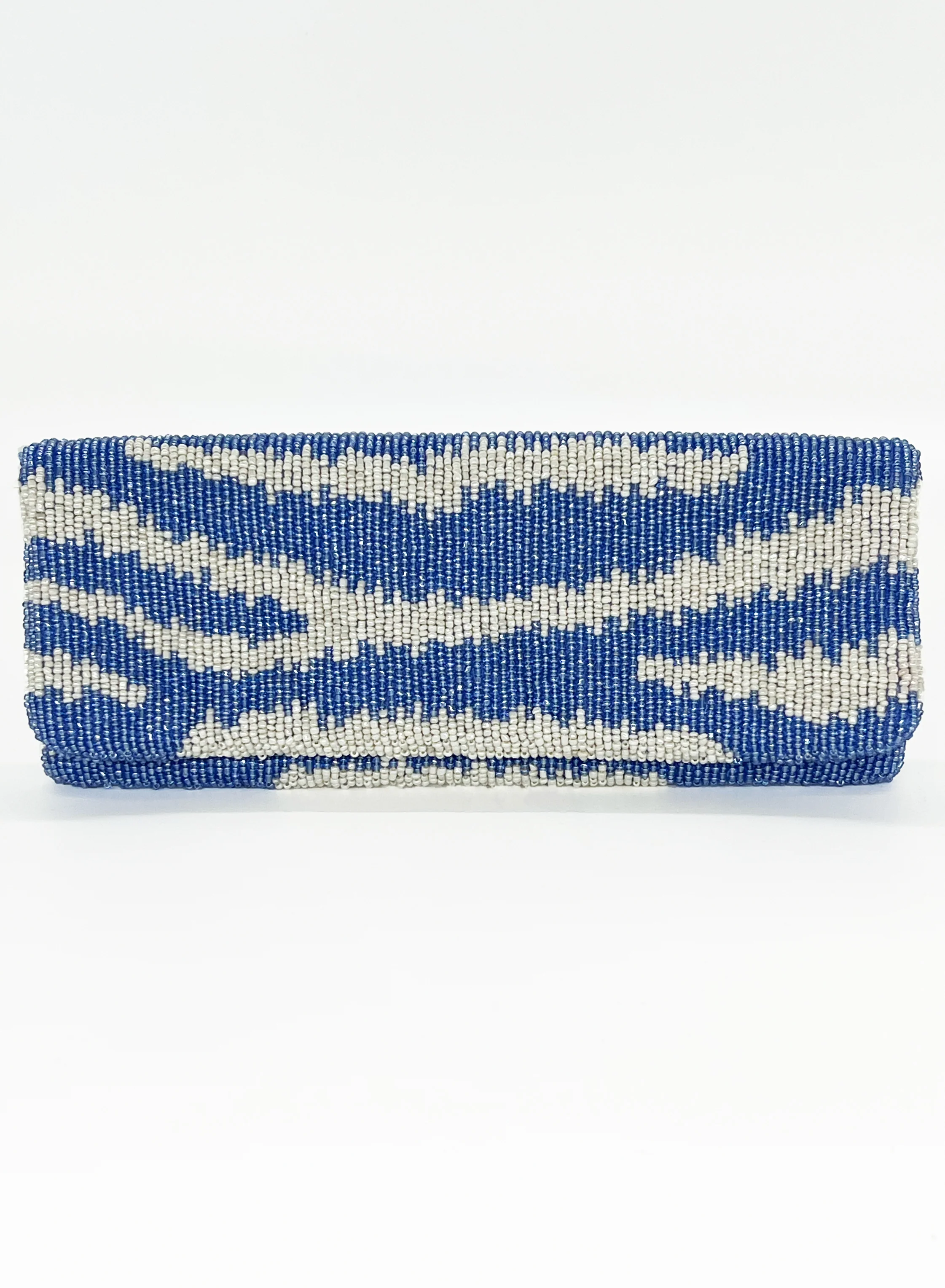 Clutch- Singita Blue White