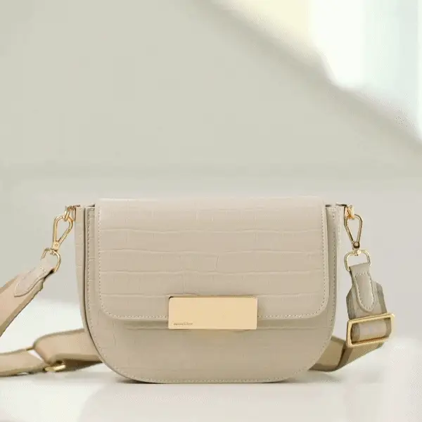 Gaia Crossbody Saddle Bag