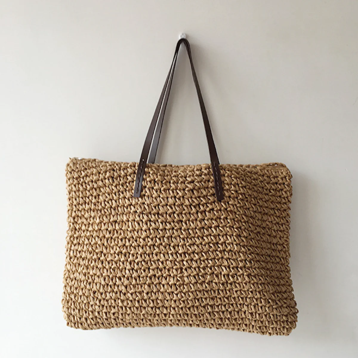 Handbags Everyday Large Straw Woven Summer Bag