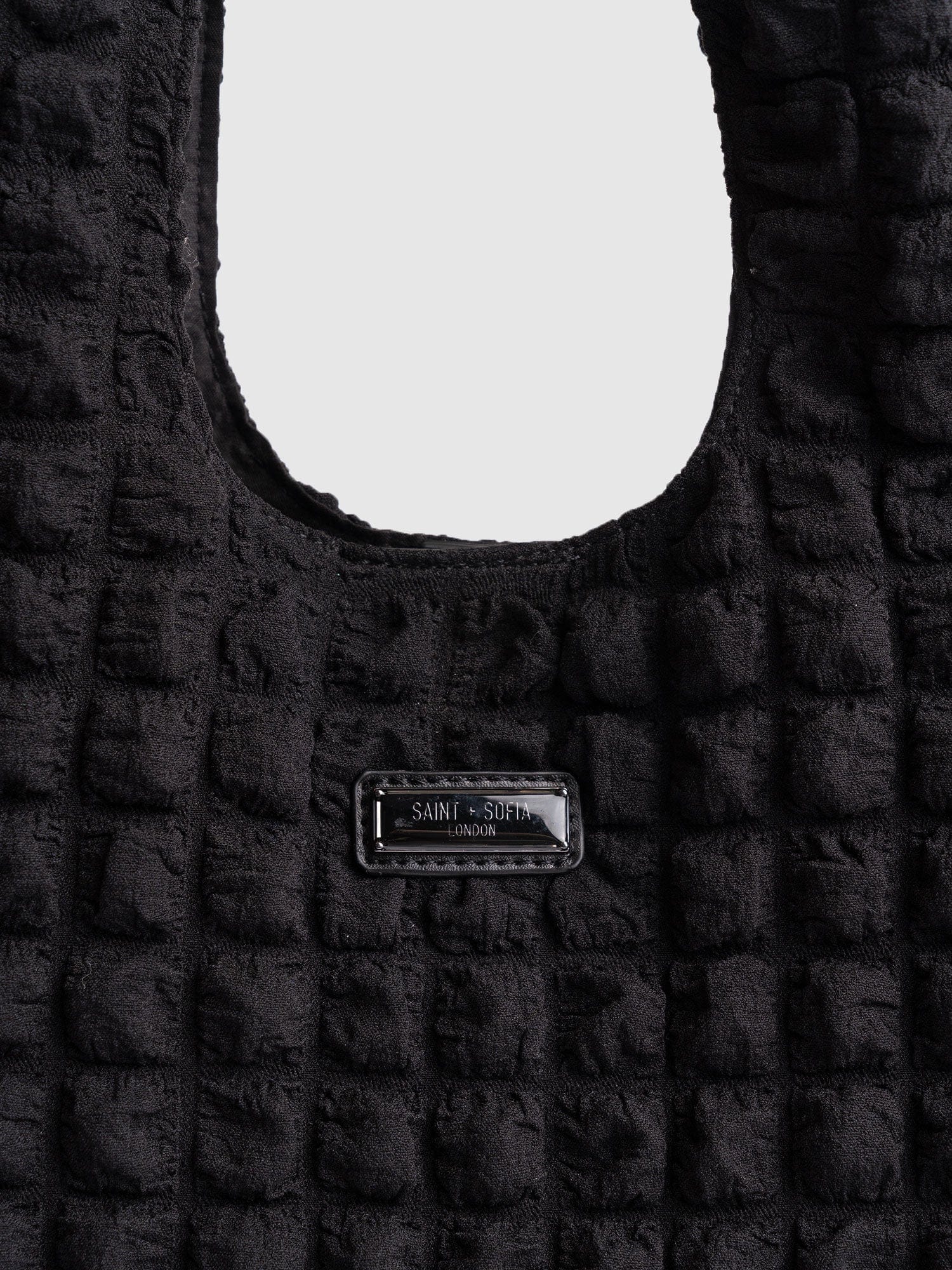 Shoulder Tote Bag - Black