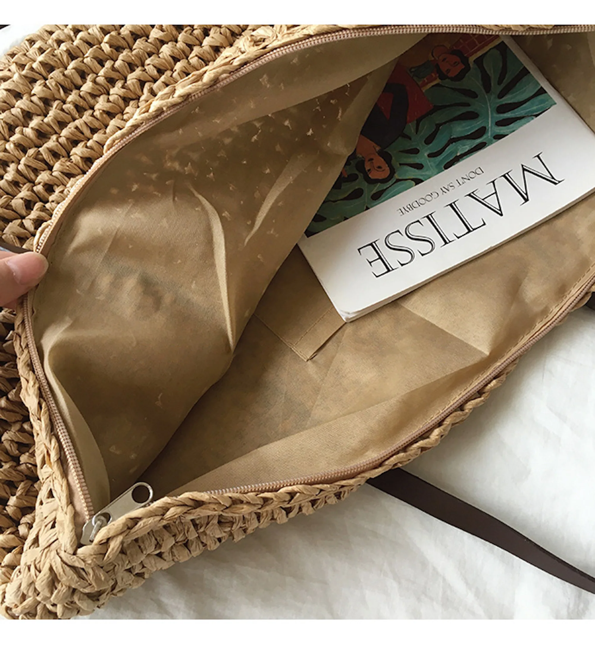 Handbags Everyday Large Straw Woven Summer Bag