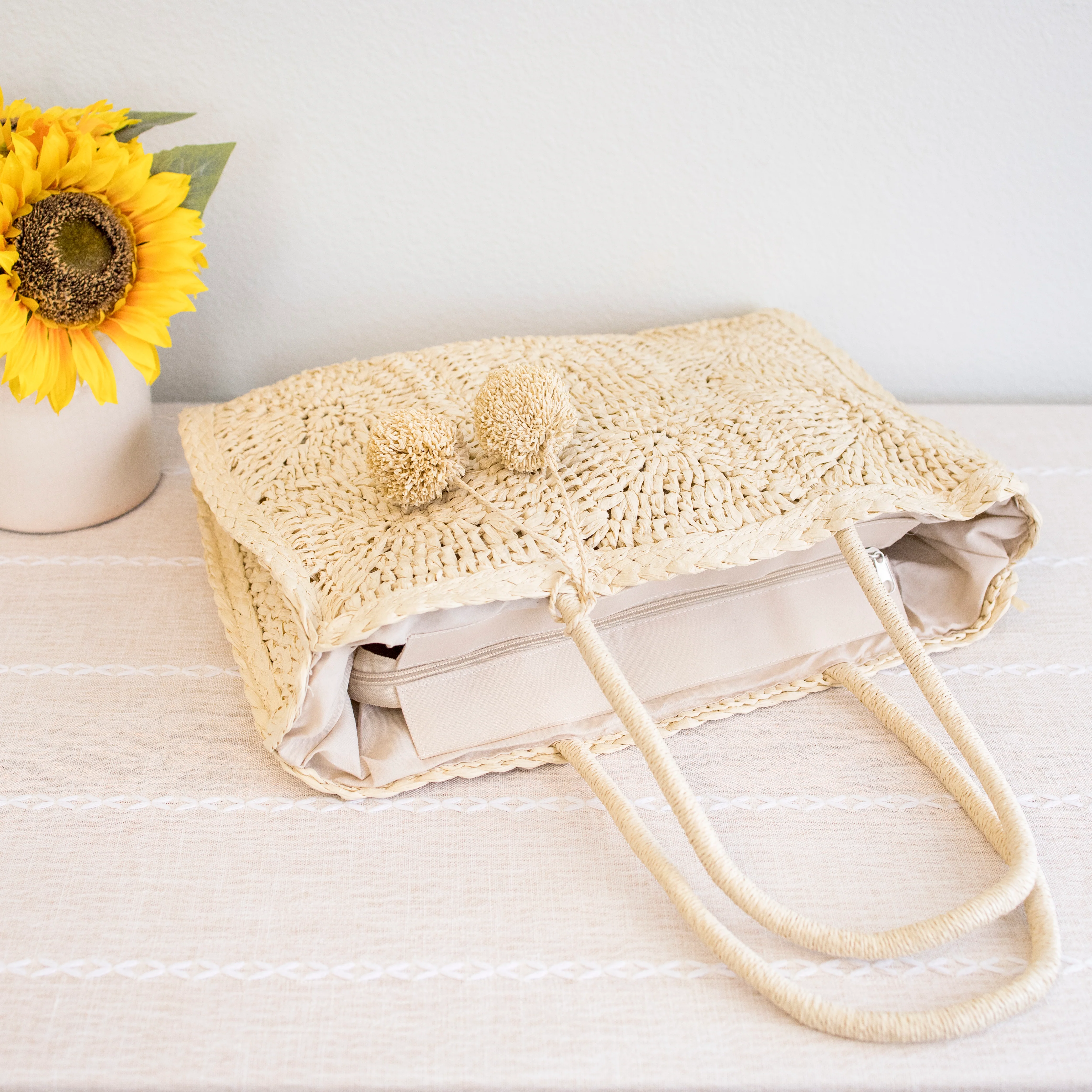 Handbags Large Straw Summer Tote