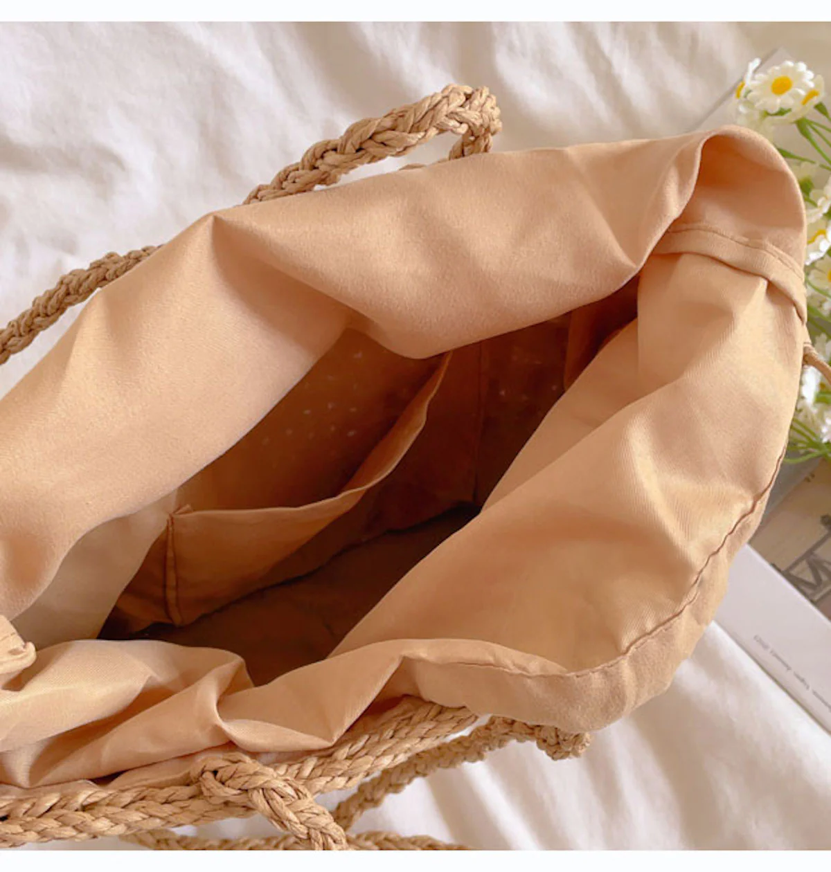 Handbags Simple Woven Straw Tote Bag