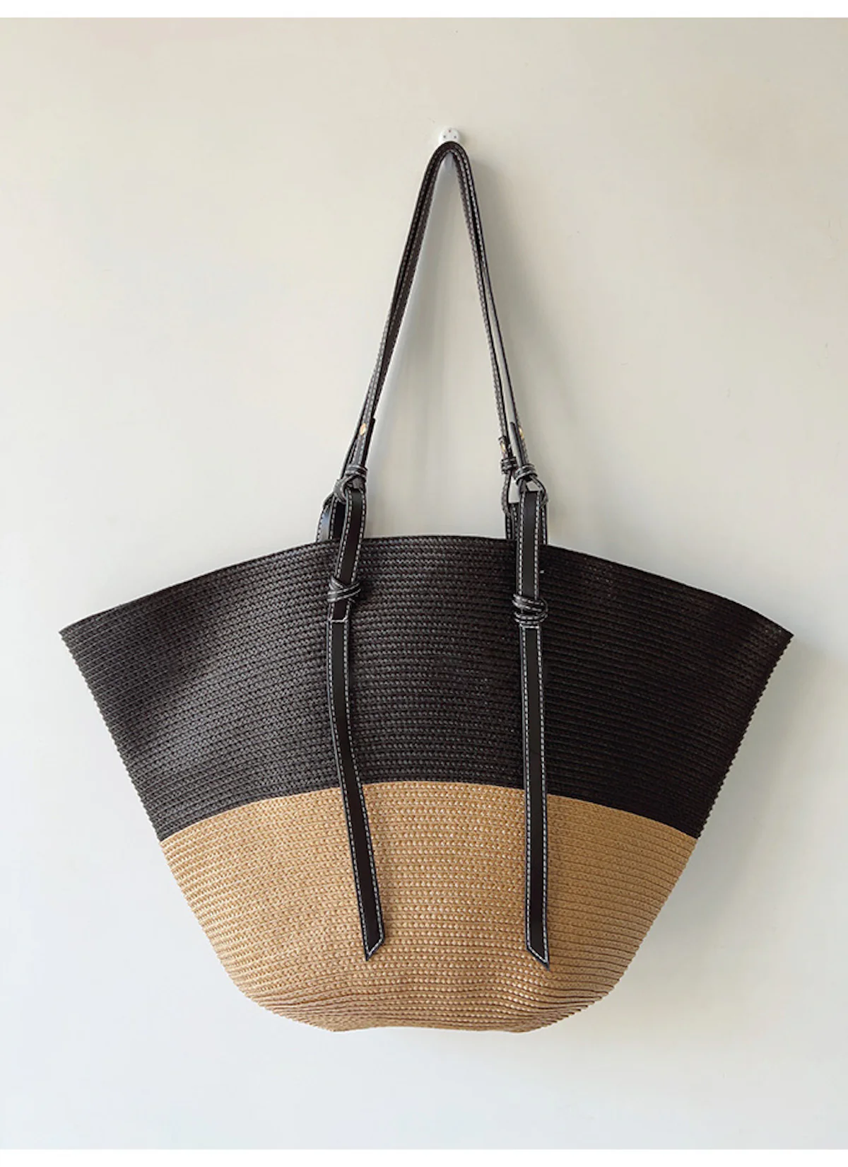 Handbags Large Shell Shaped Straw Purse Beach Bag