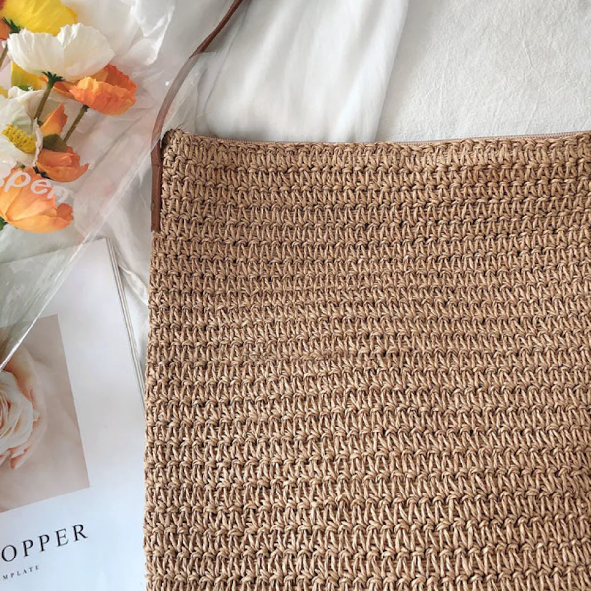 Handbags Straw Woven Retro Shoulder Bag